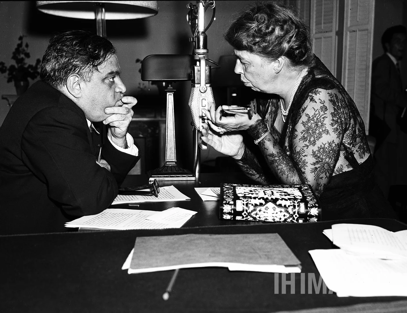 Eleanor Roosevelt & Fiorello LaGuardia