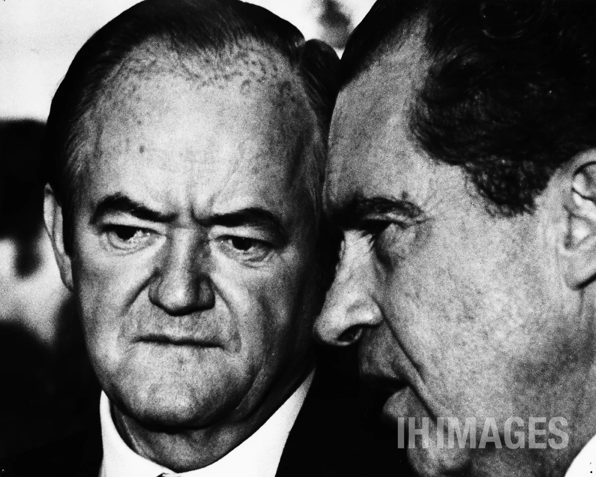 Richard Nixon & Hubert Humphrey