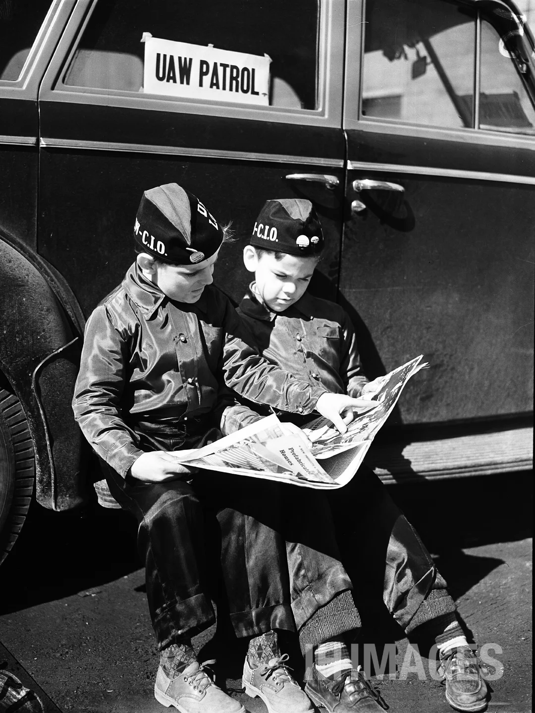 Children on UAW Patrol