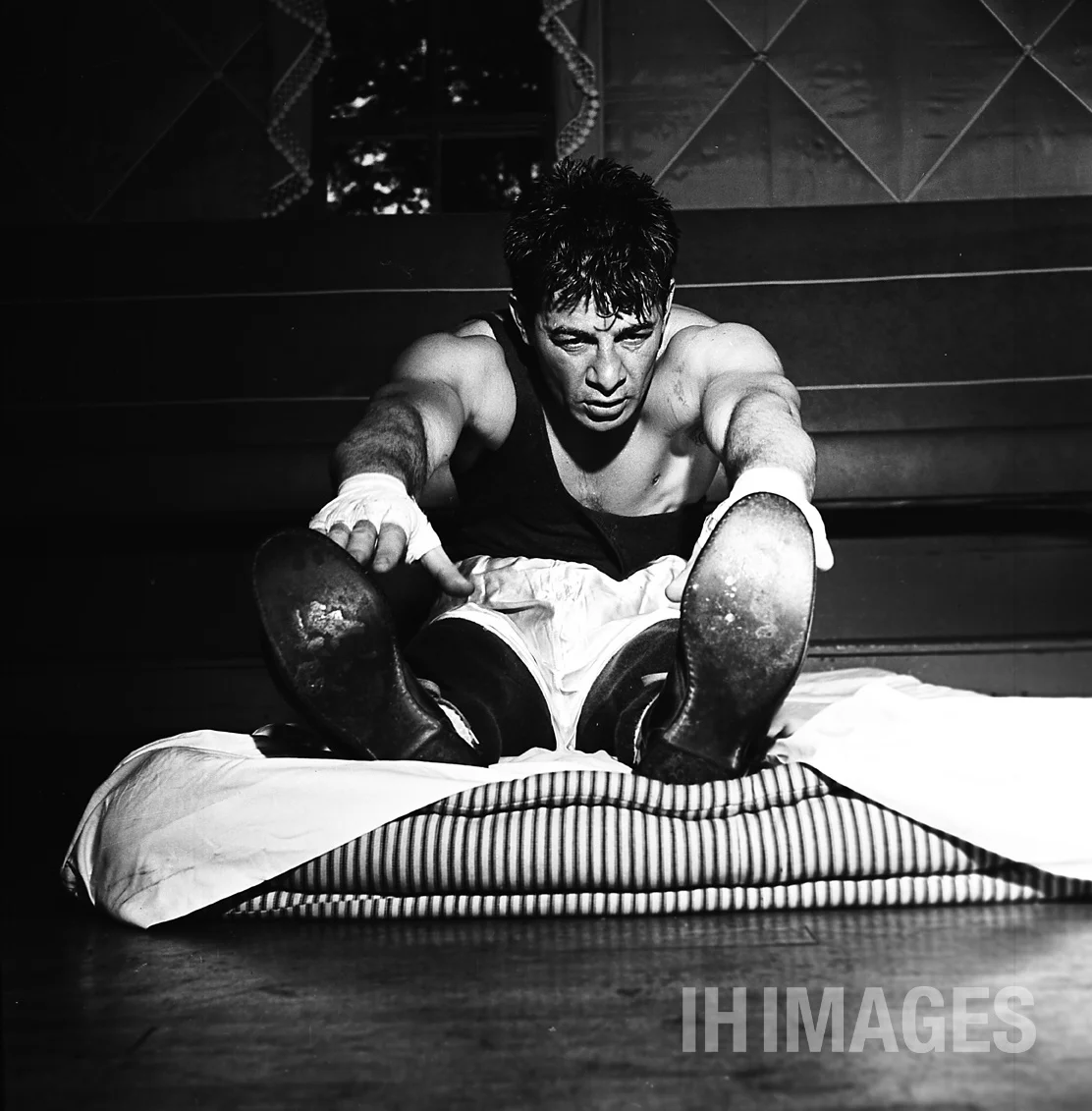 Rocky Graziano Trains