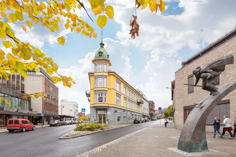 Kirkegata 77. Foto: Innlandet Næringsmegling.