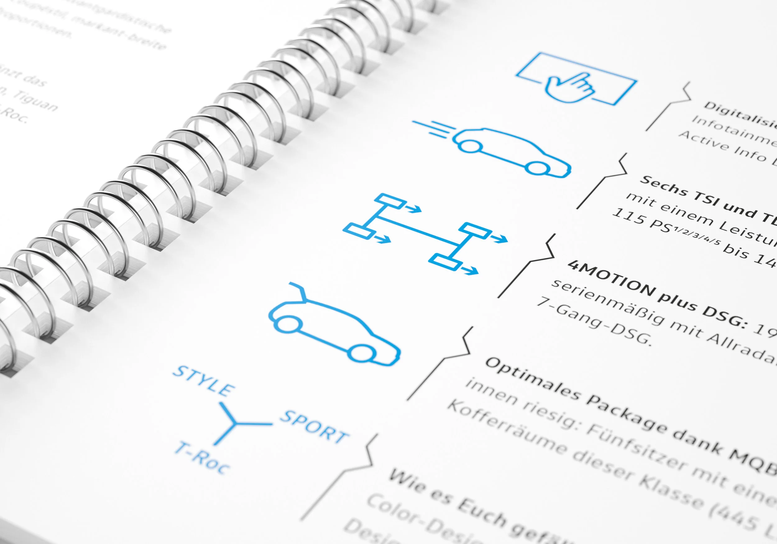 Individuell erstelltes Iconset für jedes Modell