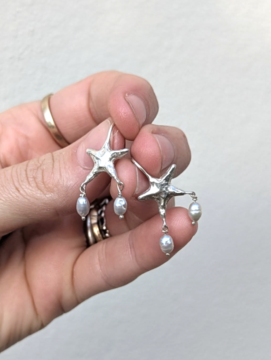 Star earrings