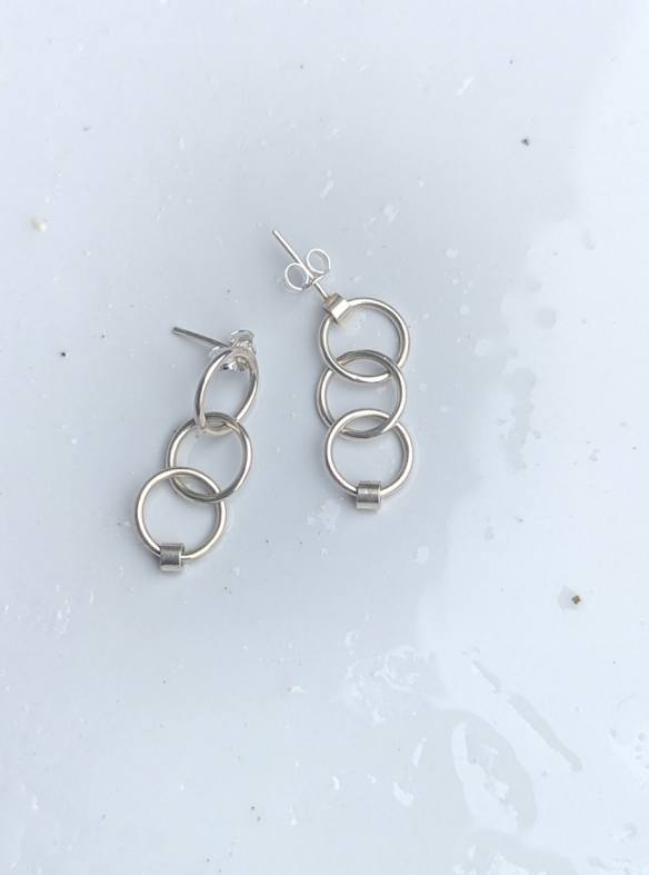 Notso chainmail earrings