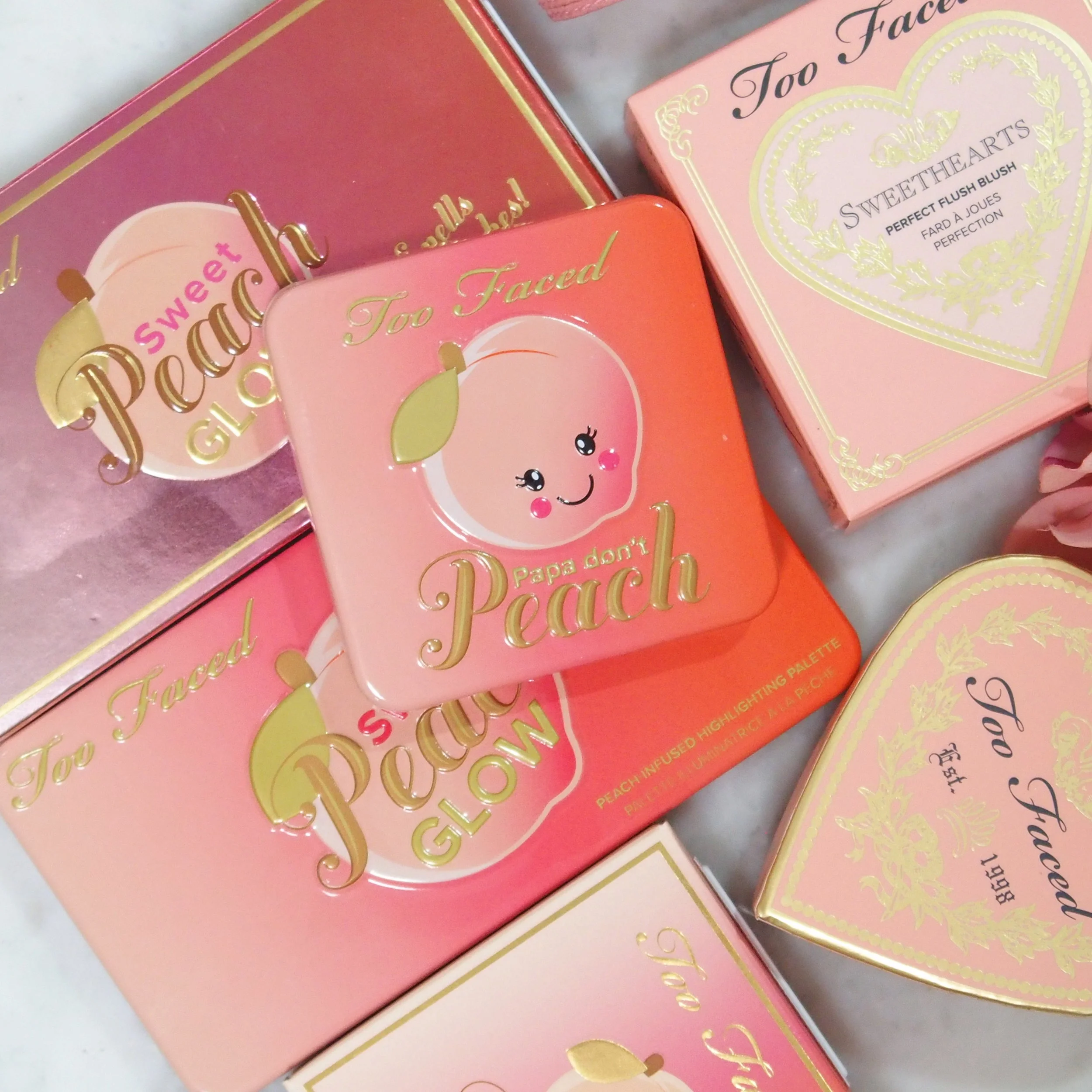 Toofaced Peach Collection roundup