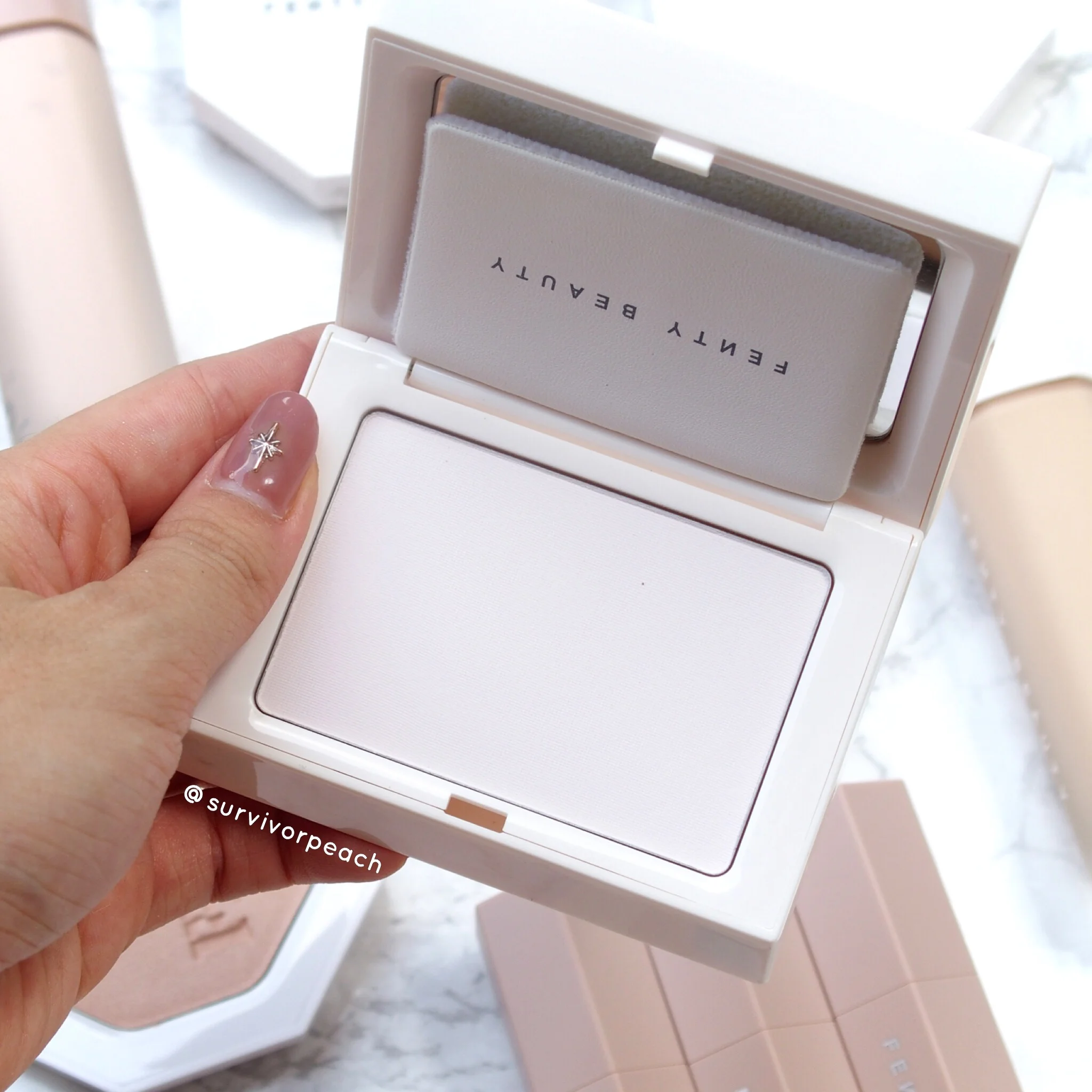 fenty beauty blotting powder review