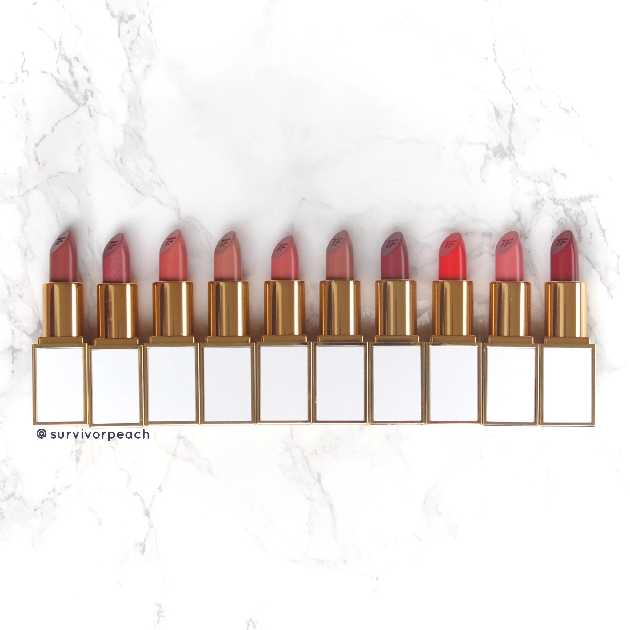 Tom Ford New Lips and Girls review and swatches. 