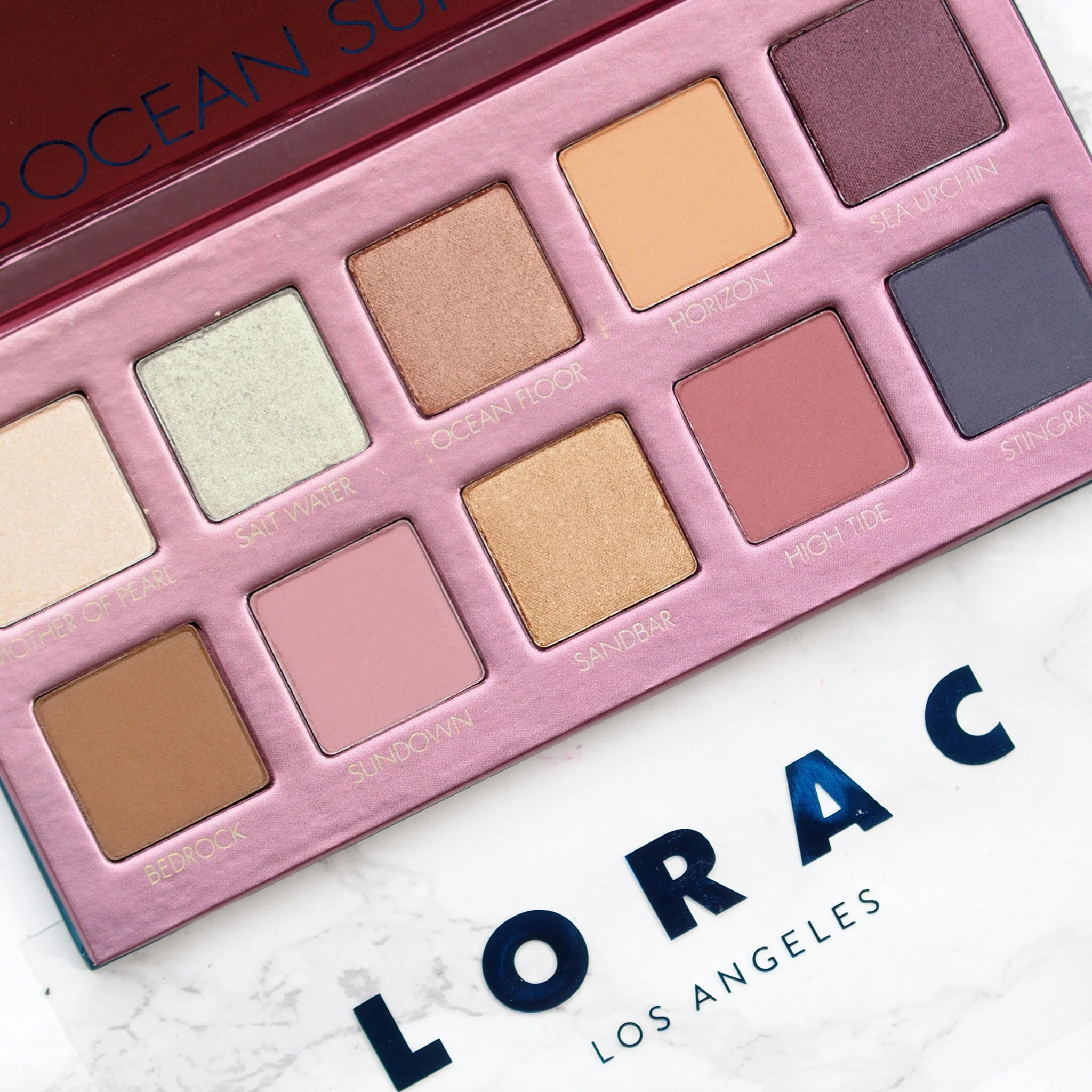 Lorac Unzipped palette - Ocean Sunset  