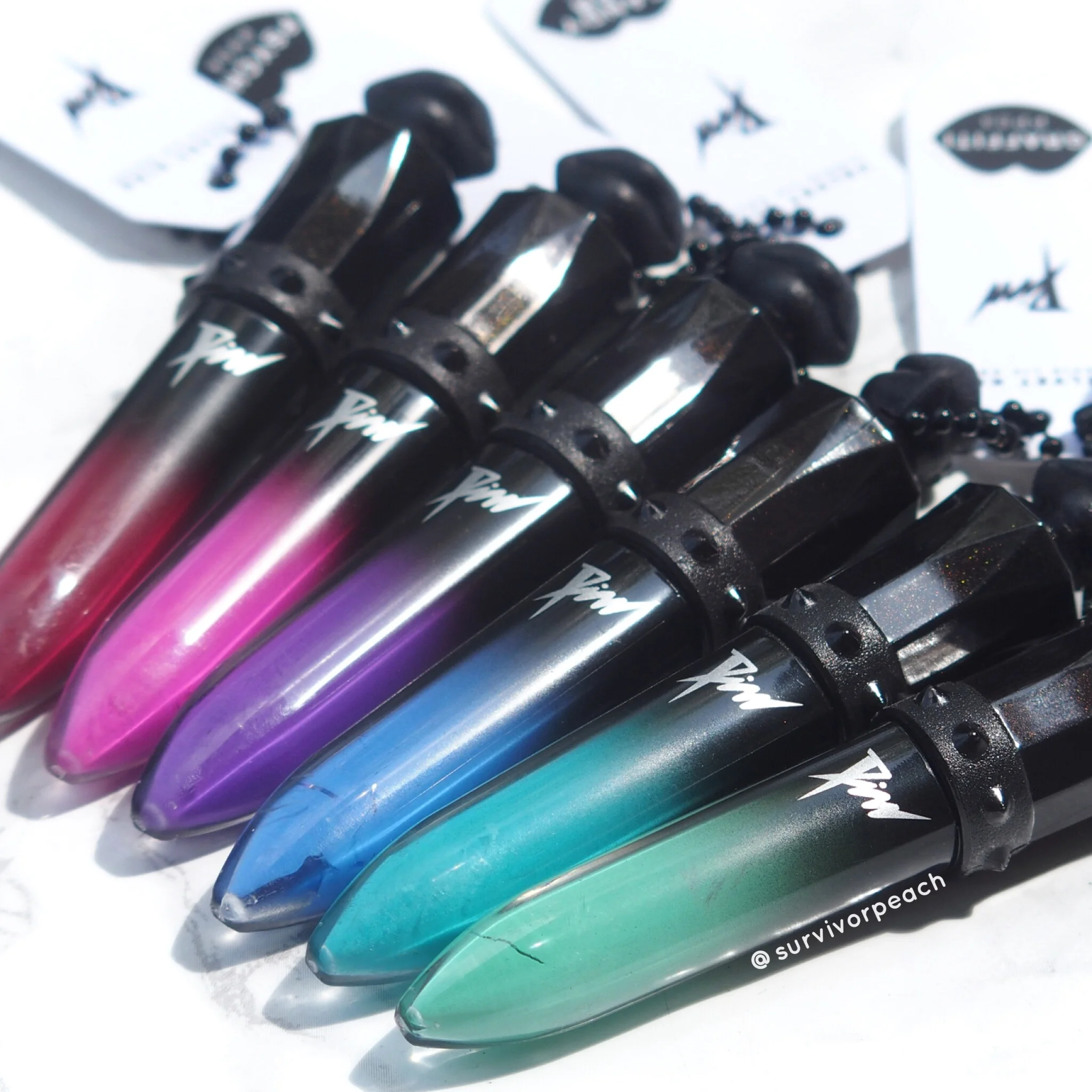 Pim Cosmetix Velvet kiss Liquid Lipcolors 