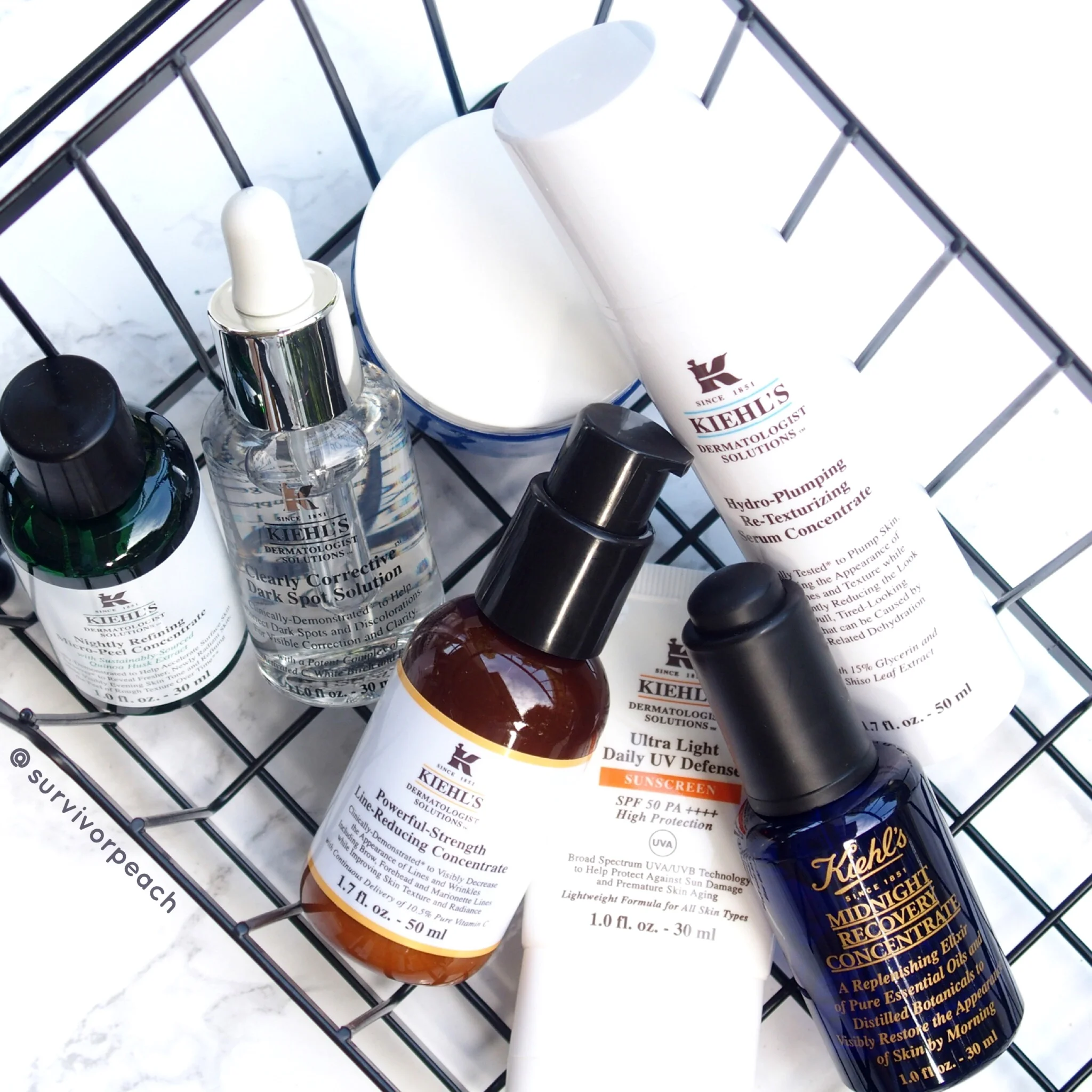 My Kiehl’s skincare routine 
