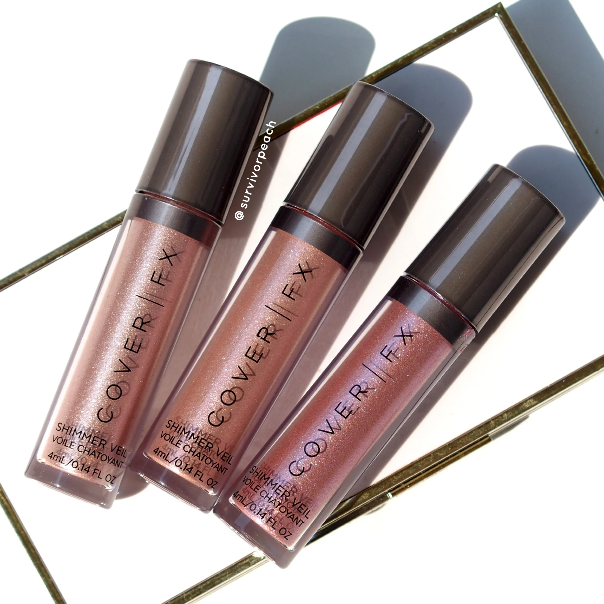 Cover FX Shimmer Veil reviews and swatches 