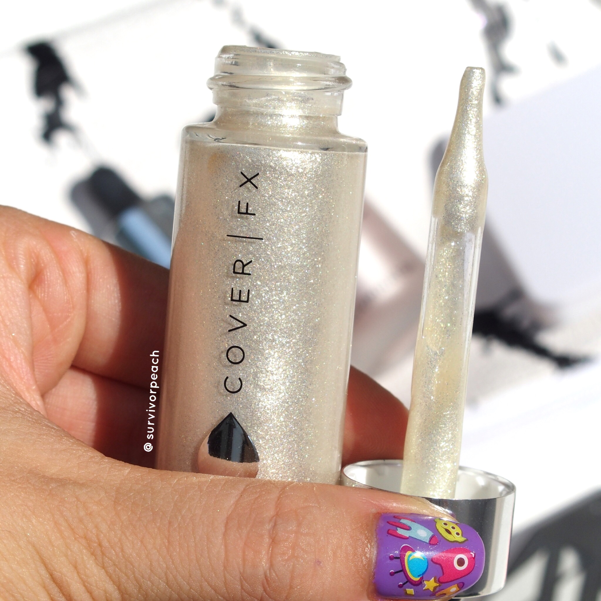 Cover FX Glitter Drops Review and —