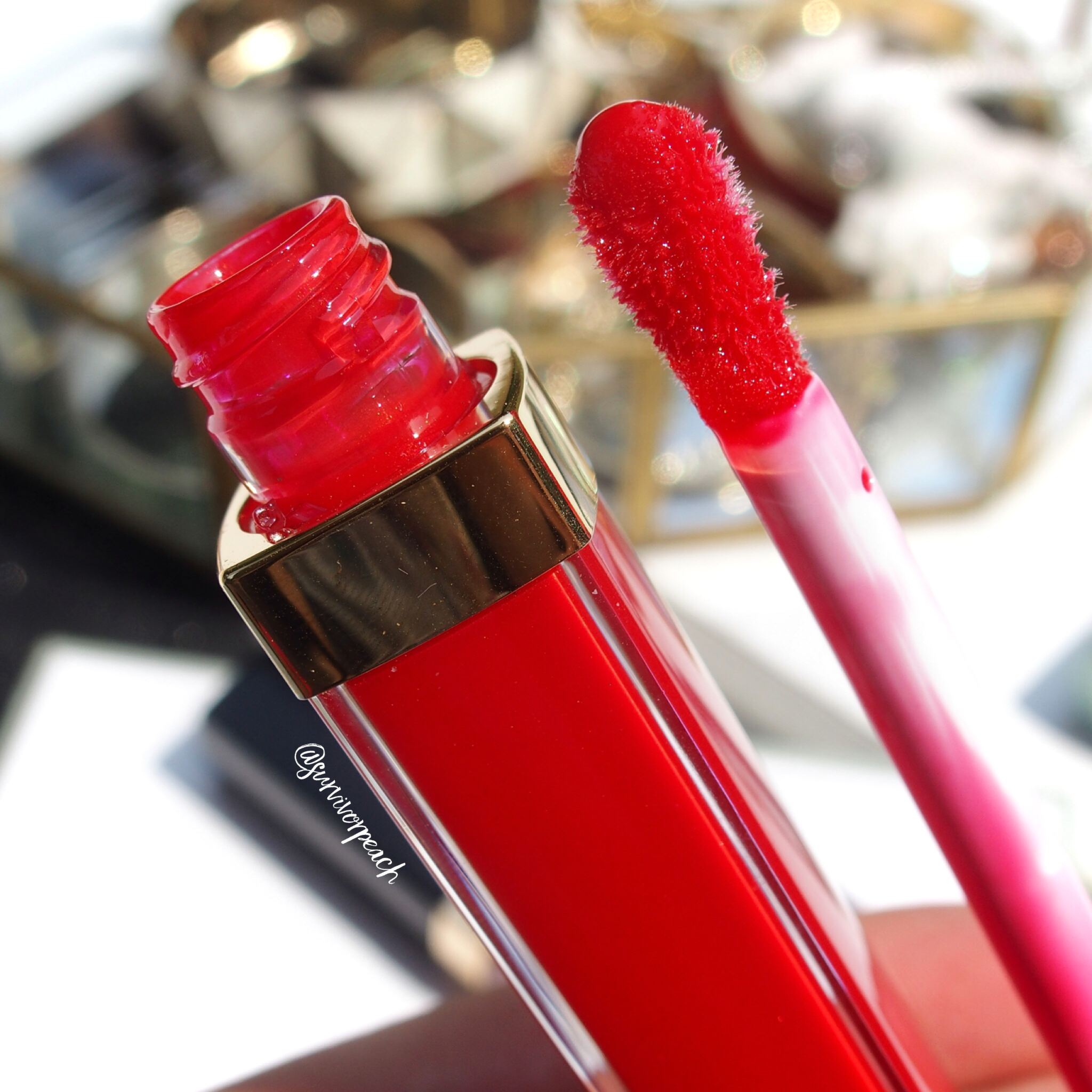 Chanel Rouge Coco Gloss Moisturizing Glossimer - # 728 Rose Pulpe 0.19 oz  Lip Gloss
