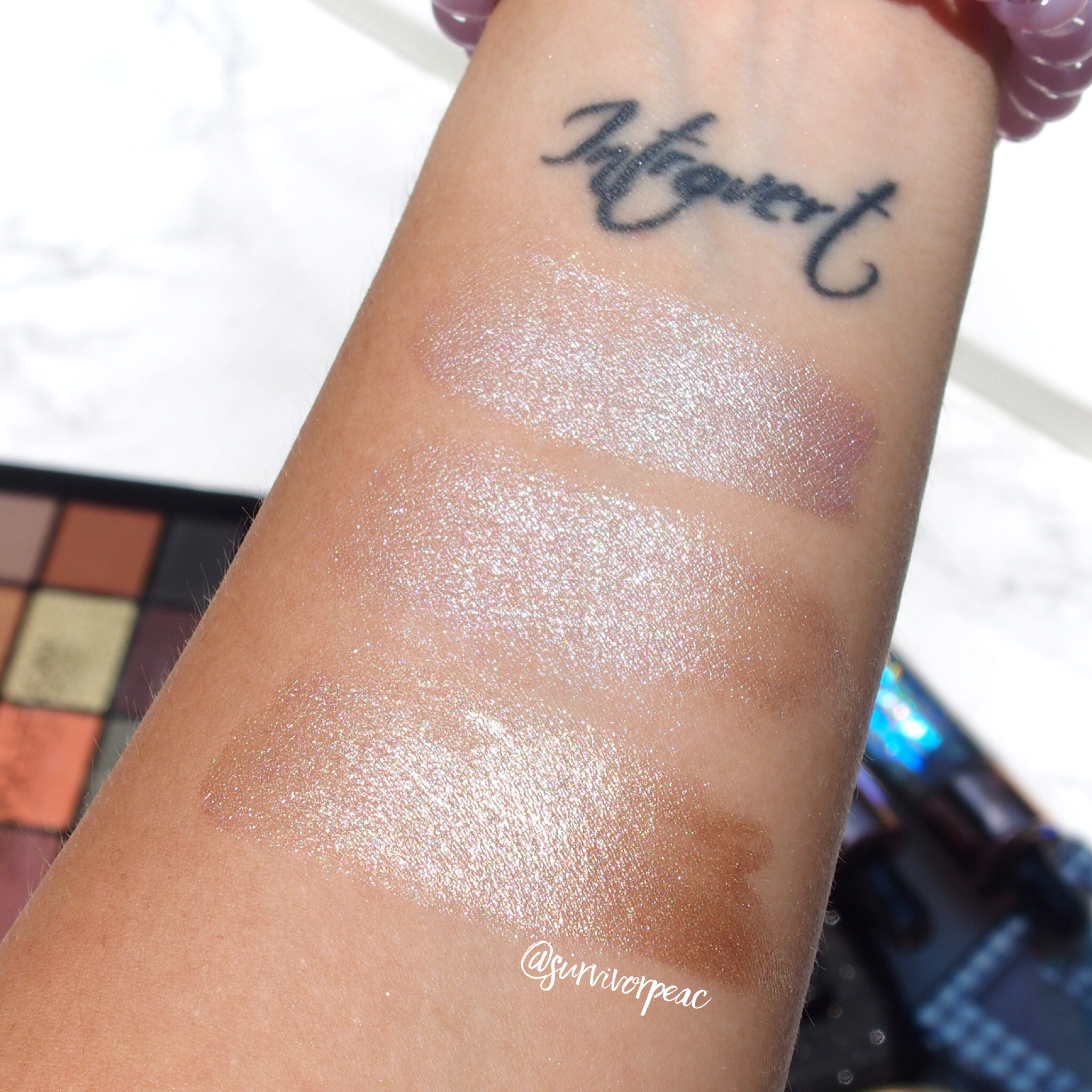 makeup revolution champagne liquid highlighter