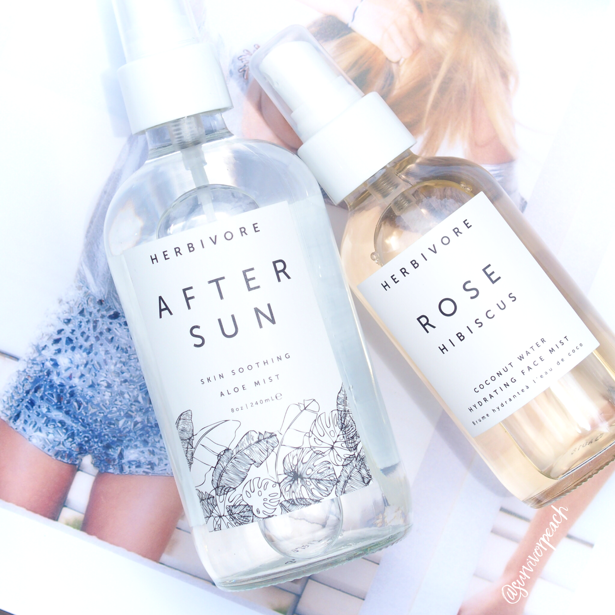 Herbivore Botanicals face mists