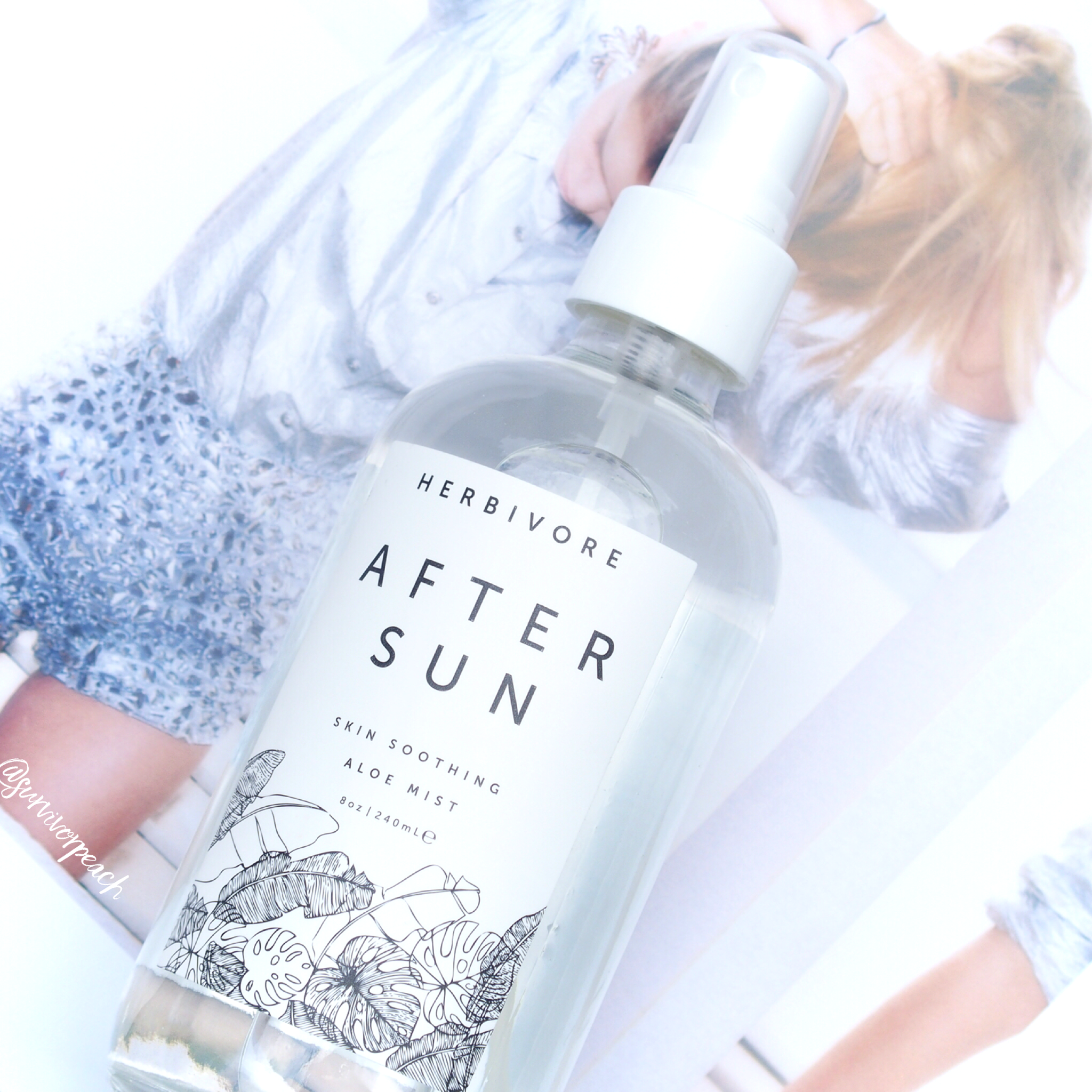 Herbivore Botanicals After Sun Skin Soothing Aloe Mist