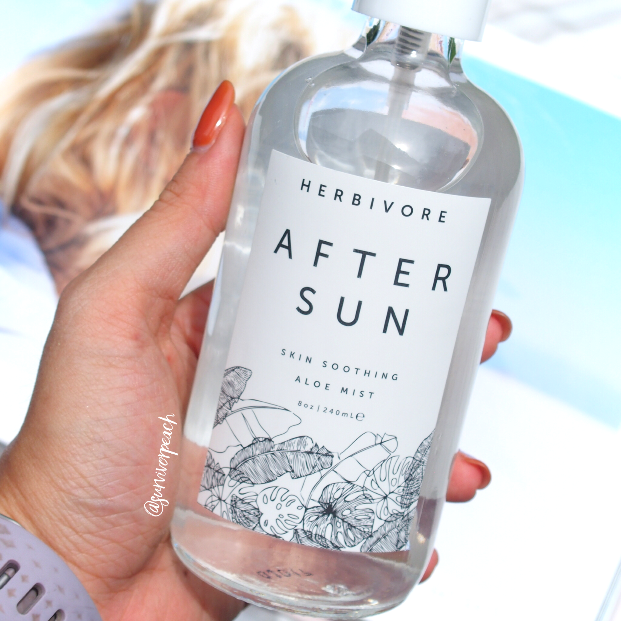 Herbivore Botanicals After Sun Skin Soothing Aloe Mist