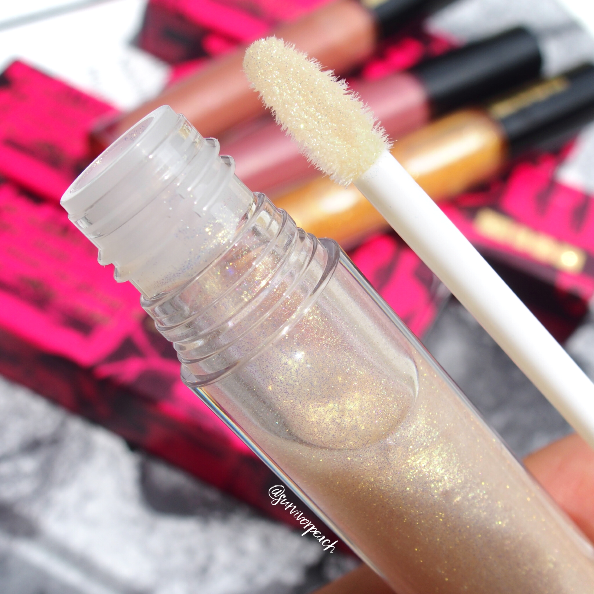 Pat McGrath Labs Lust Lipgloss Blitz Gold