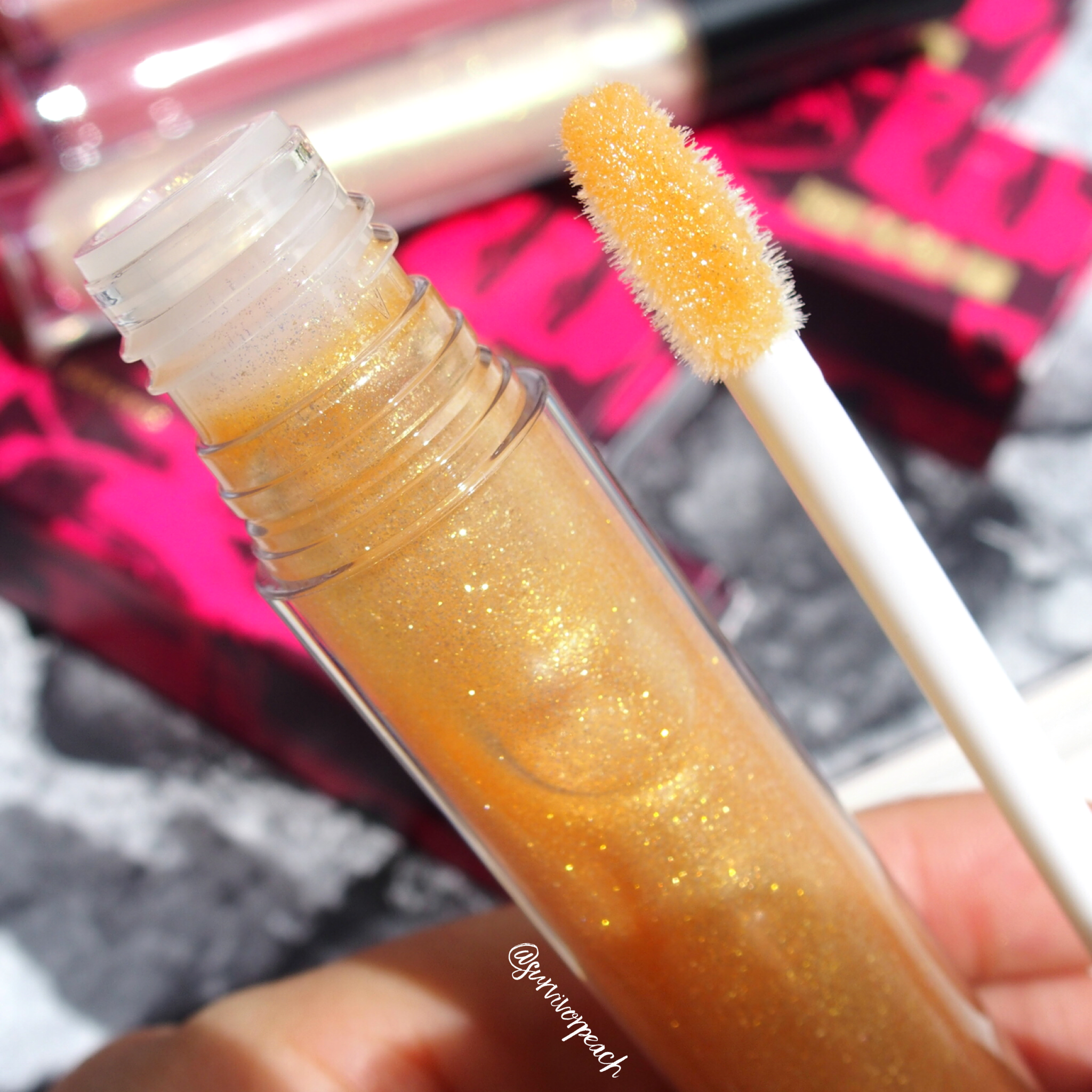 Pat McGrath Labs Lust Lipgloss Gold Allure