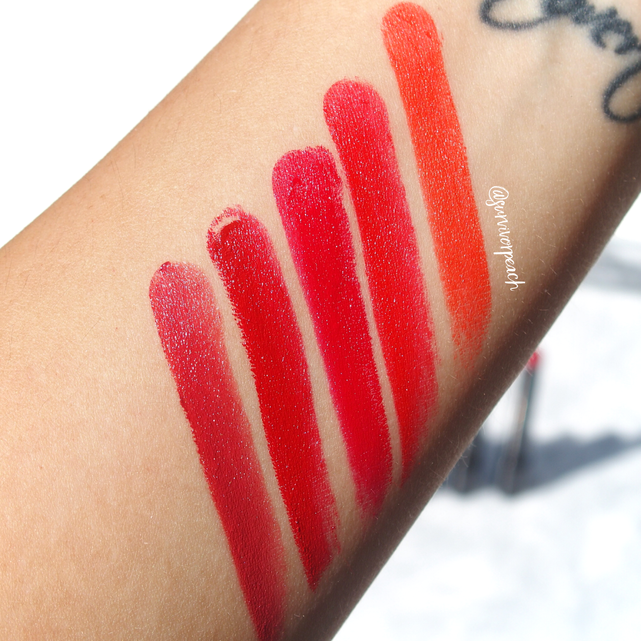 Hourglass Confession Lipsticks (Spring 2020) Swatches 