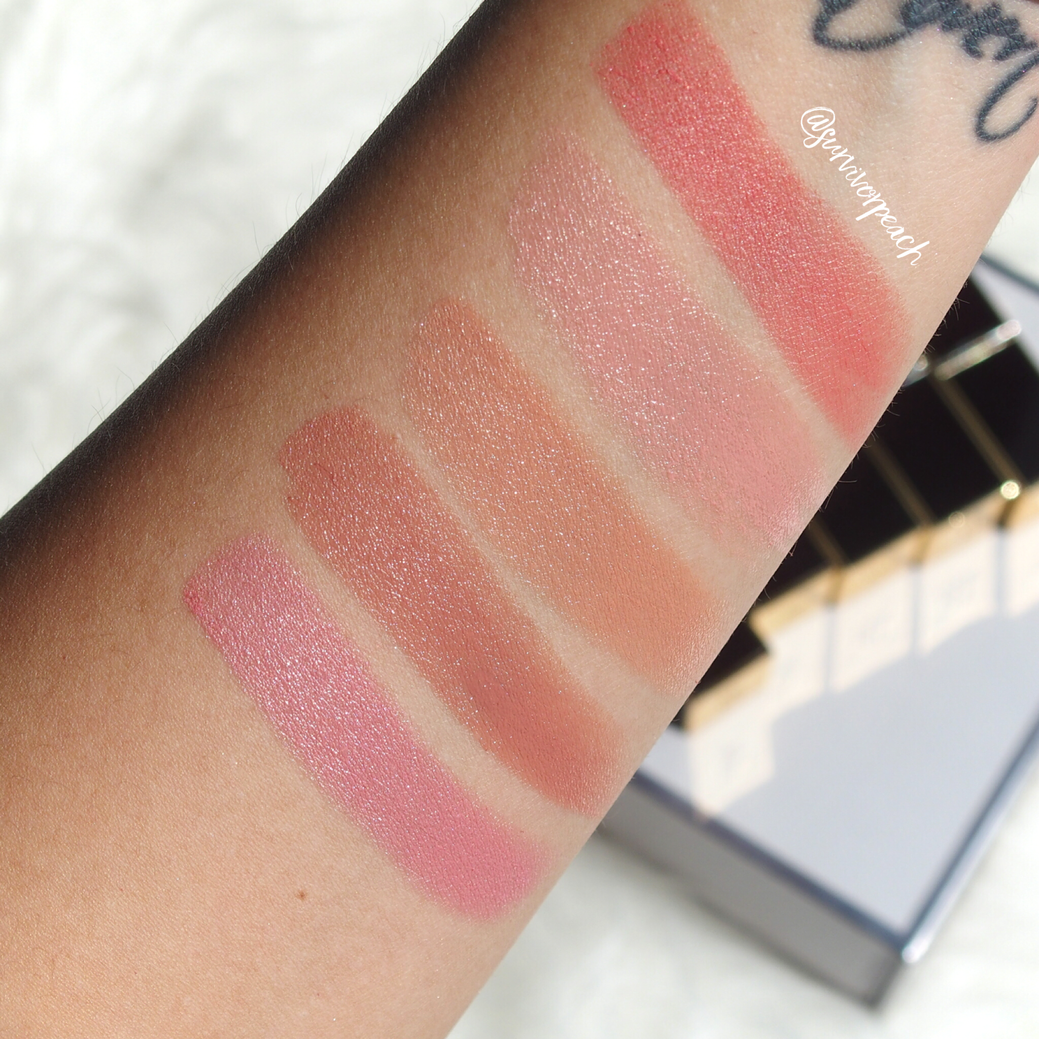 tom ford blush swatches