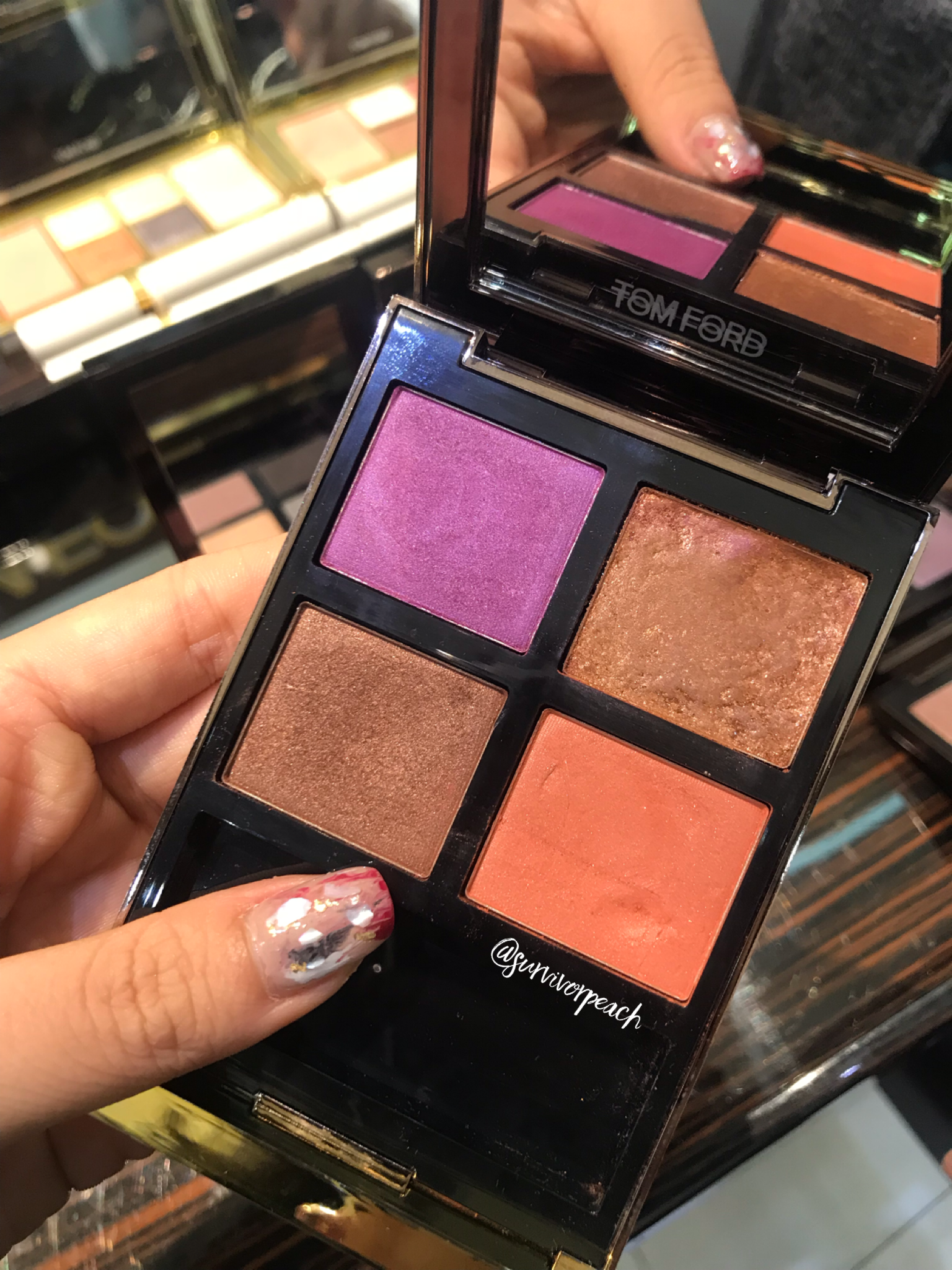 Tom Ford Eye Quad additions for 2019: Swatches and my picks ...