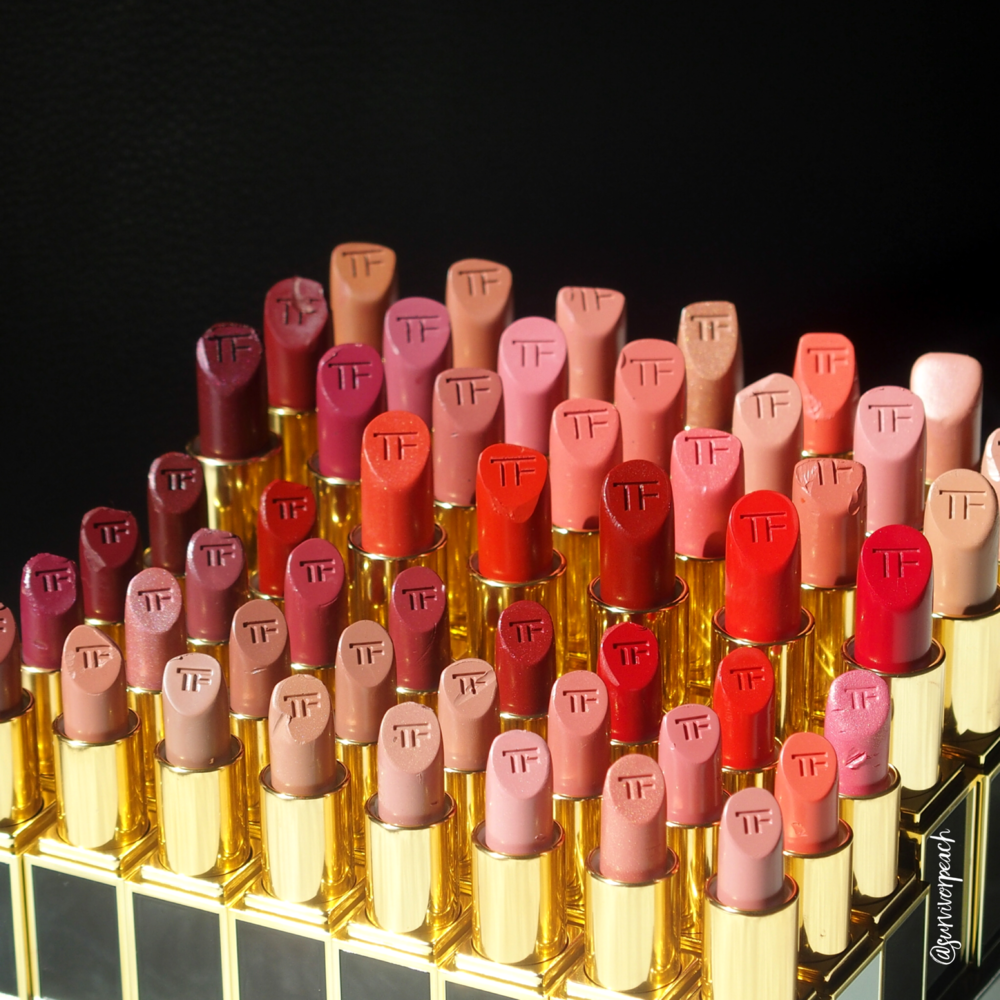 Swatches of all my Tom Ford Lipsticks: Creams, Mattes, Girls and Boys —  Survivorpeach