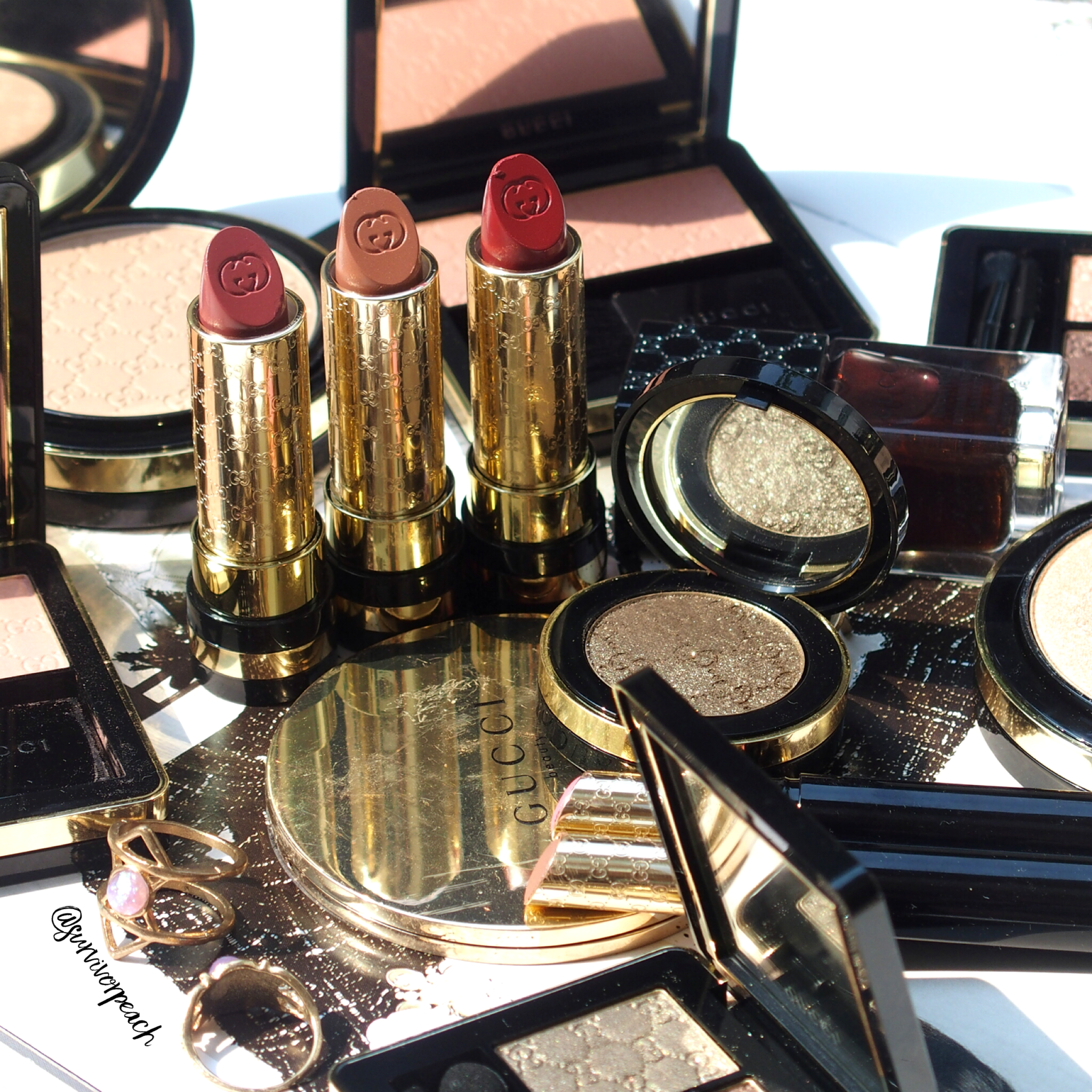 Gucci beauty haul and reviews 