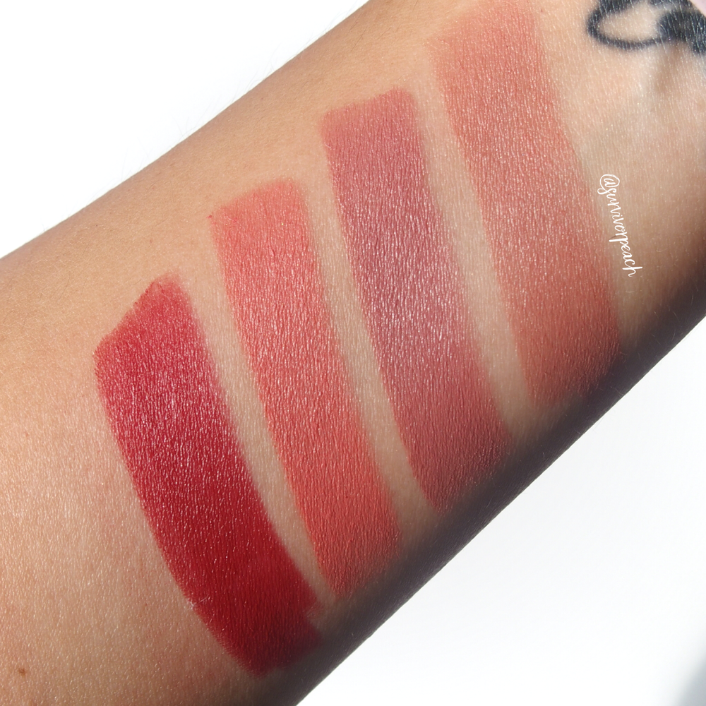 Swatches Of All My Charlotte Tilbury Lipsticks Survivorpeach