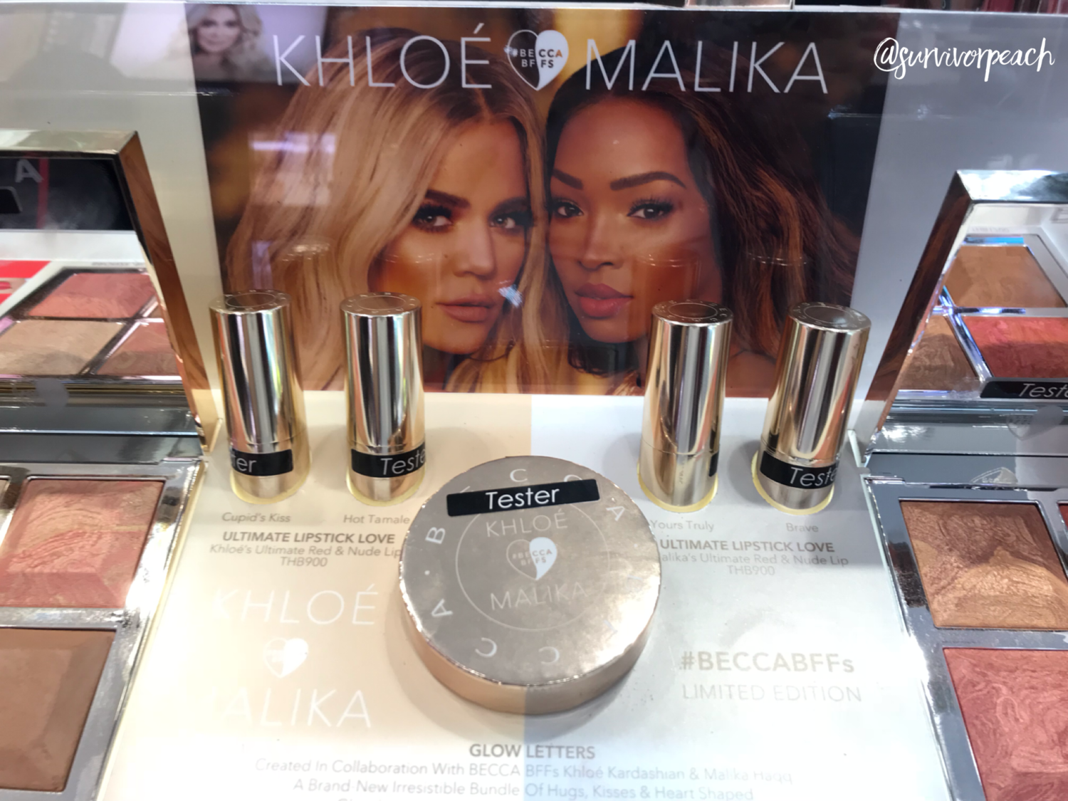 Becca Ultimate Lipstick Love + Khloe❤️Malika Collection 