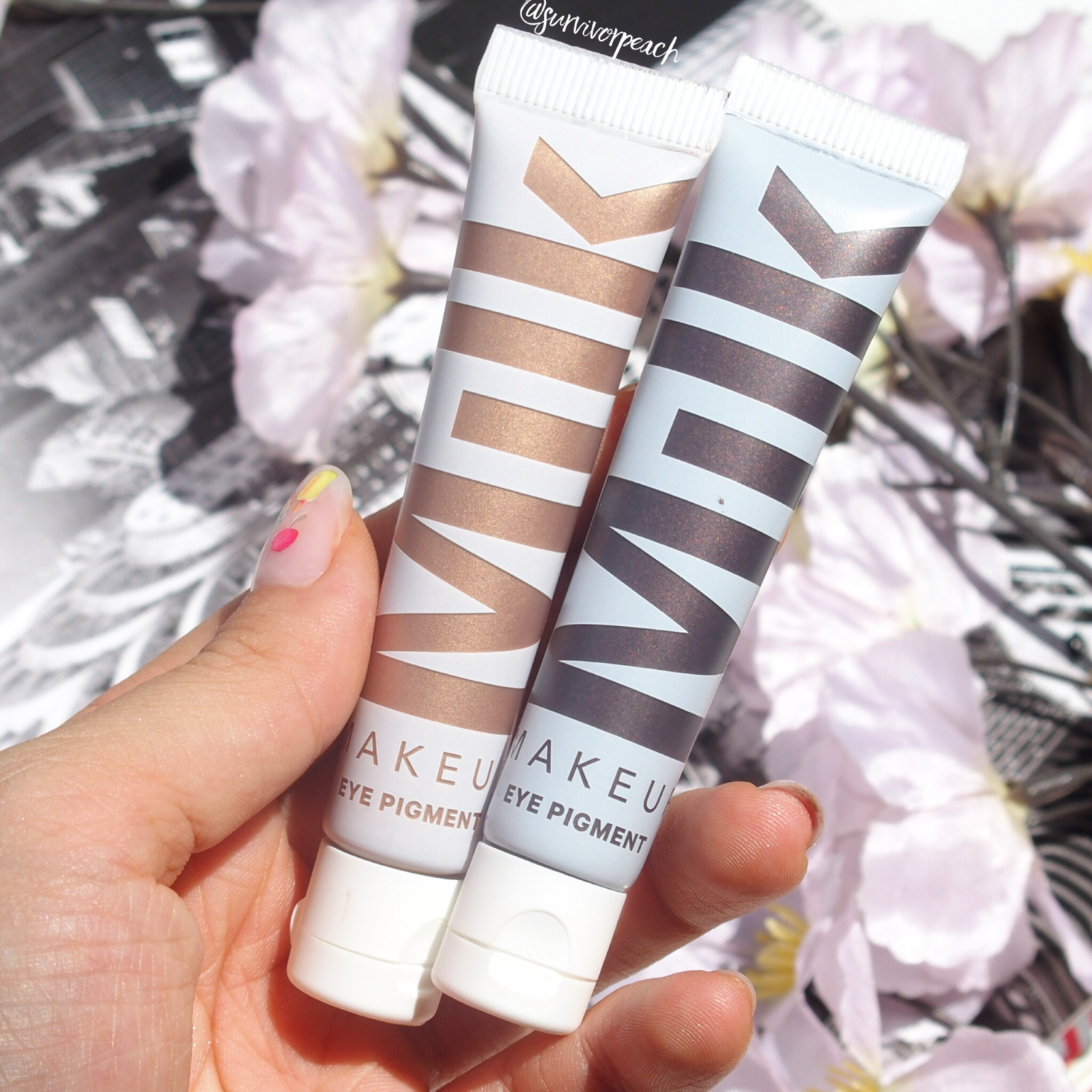 MILK MAKEUP Eye Pigments review and swatches