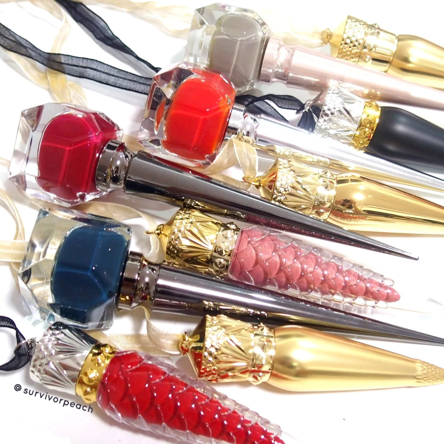 Louboutin Beauty: Lipsticks and Nail Polishes that can be used as weapons 