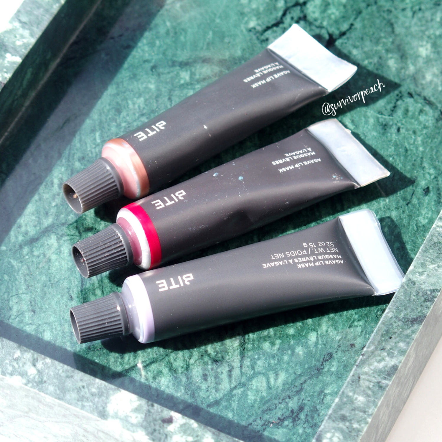 Bite Beauty Agave Lip Mask, my holygrail balm.