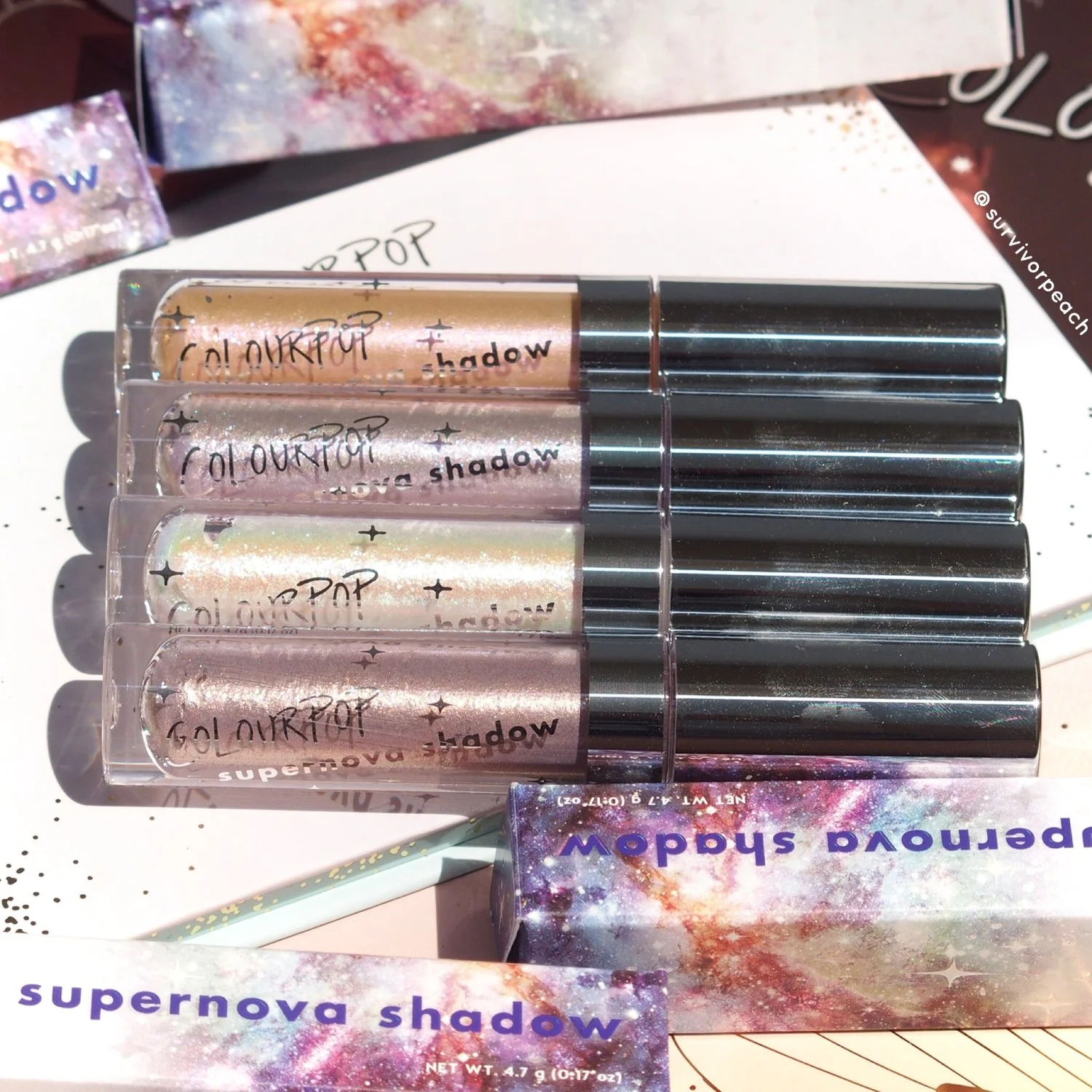 Colourpop Supernova Shadows review 