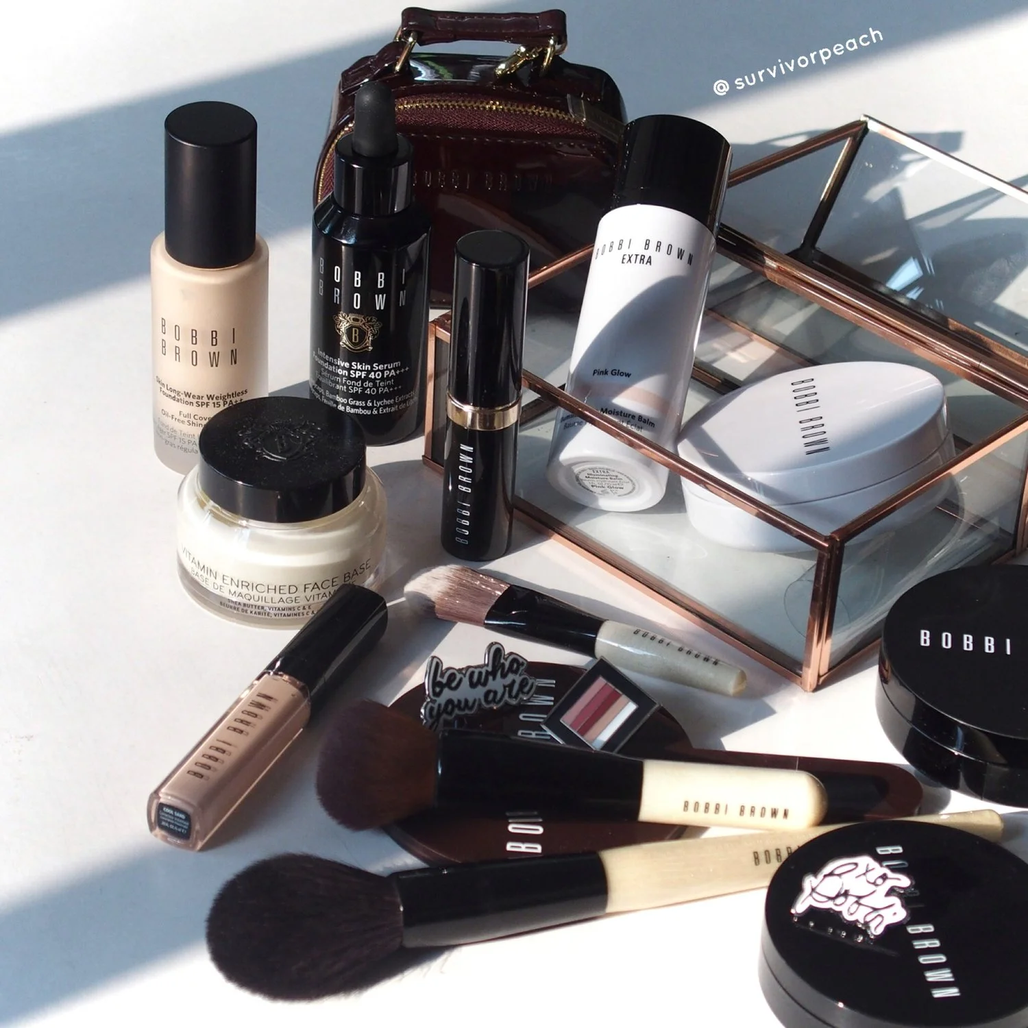 Review of all my Bobbi Brown Foundations 