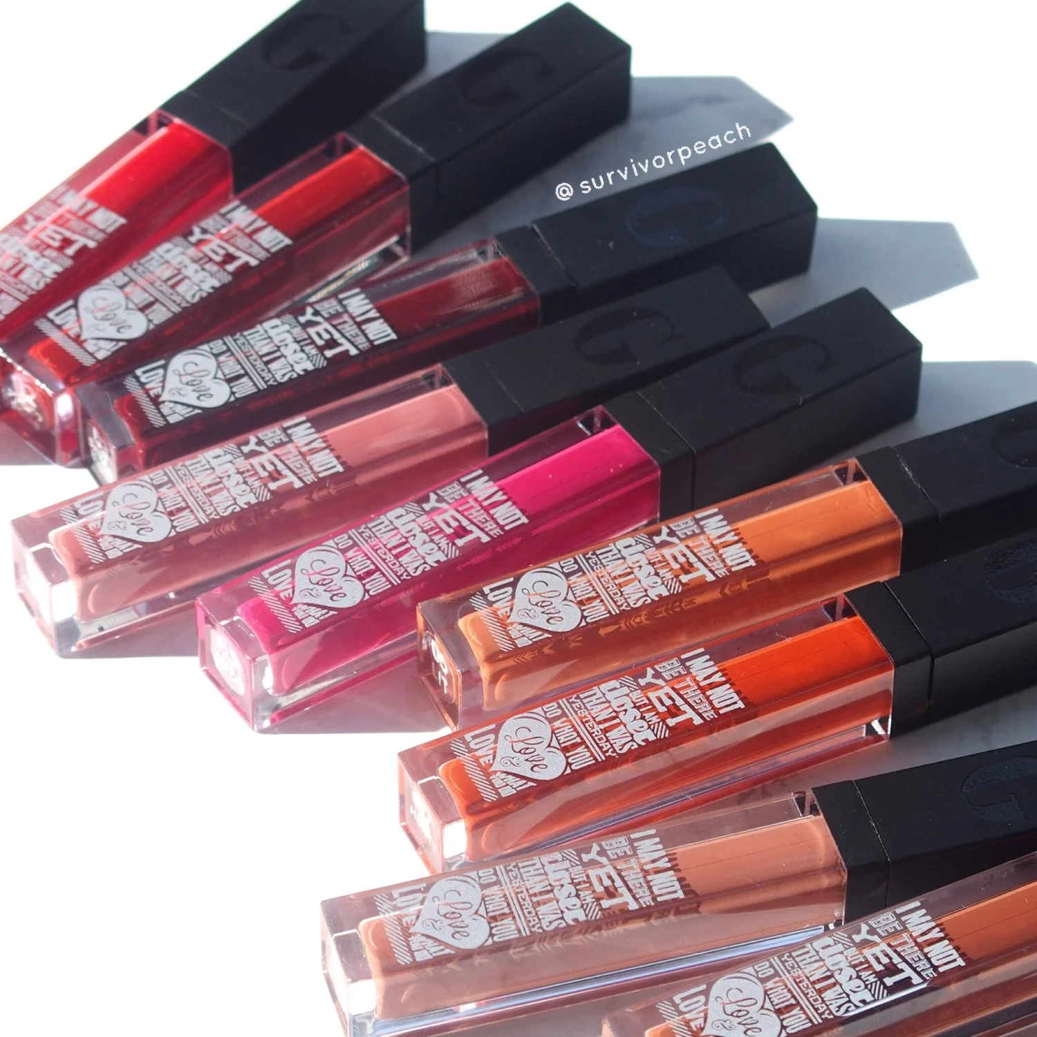 Gino McCray The Professional Makeup Lip Liquids from Beauty Buffet.