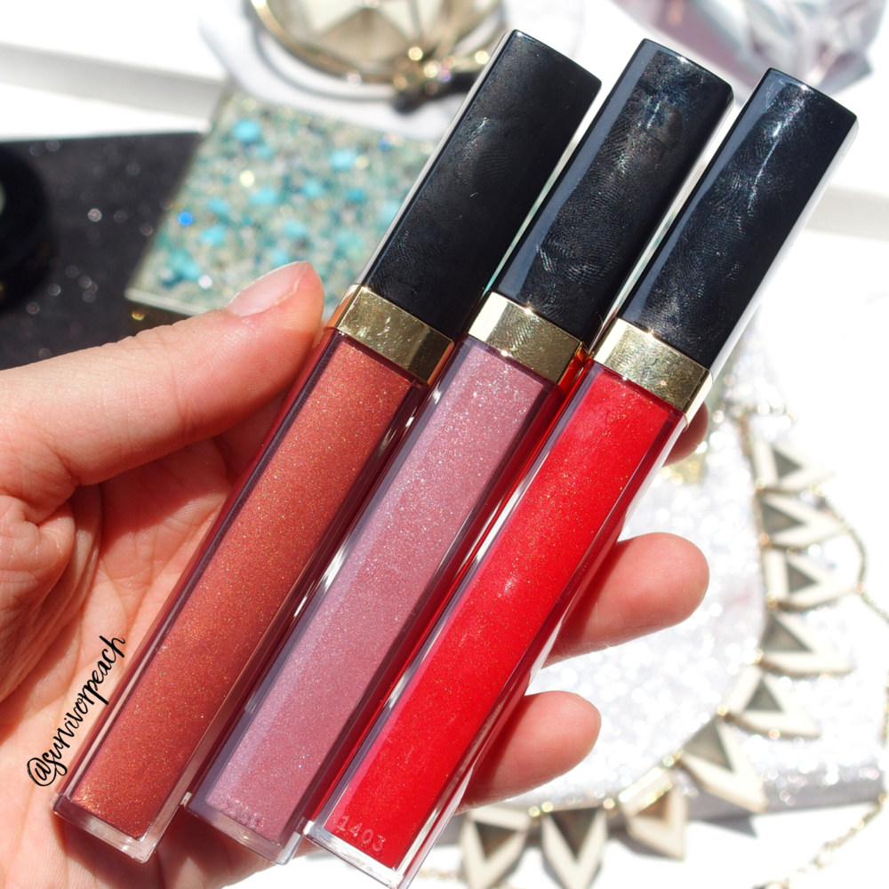 Chanel Coco Gloss: My love for Gloss is back! + Chanel Tweed Coral blush review 