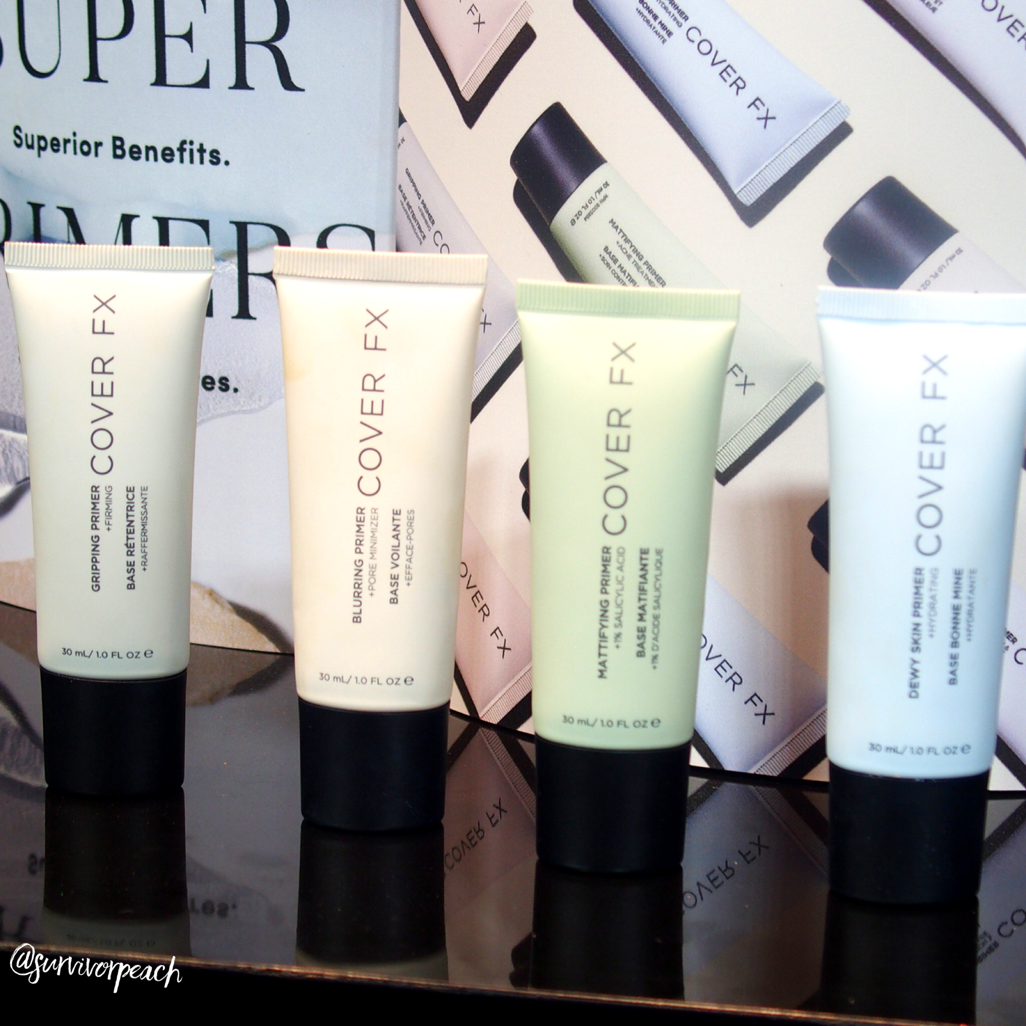 Cover FX Super Primers: Dewy Skin +Water Cloud Primer review