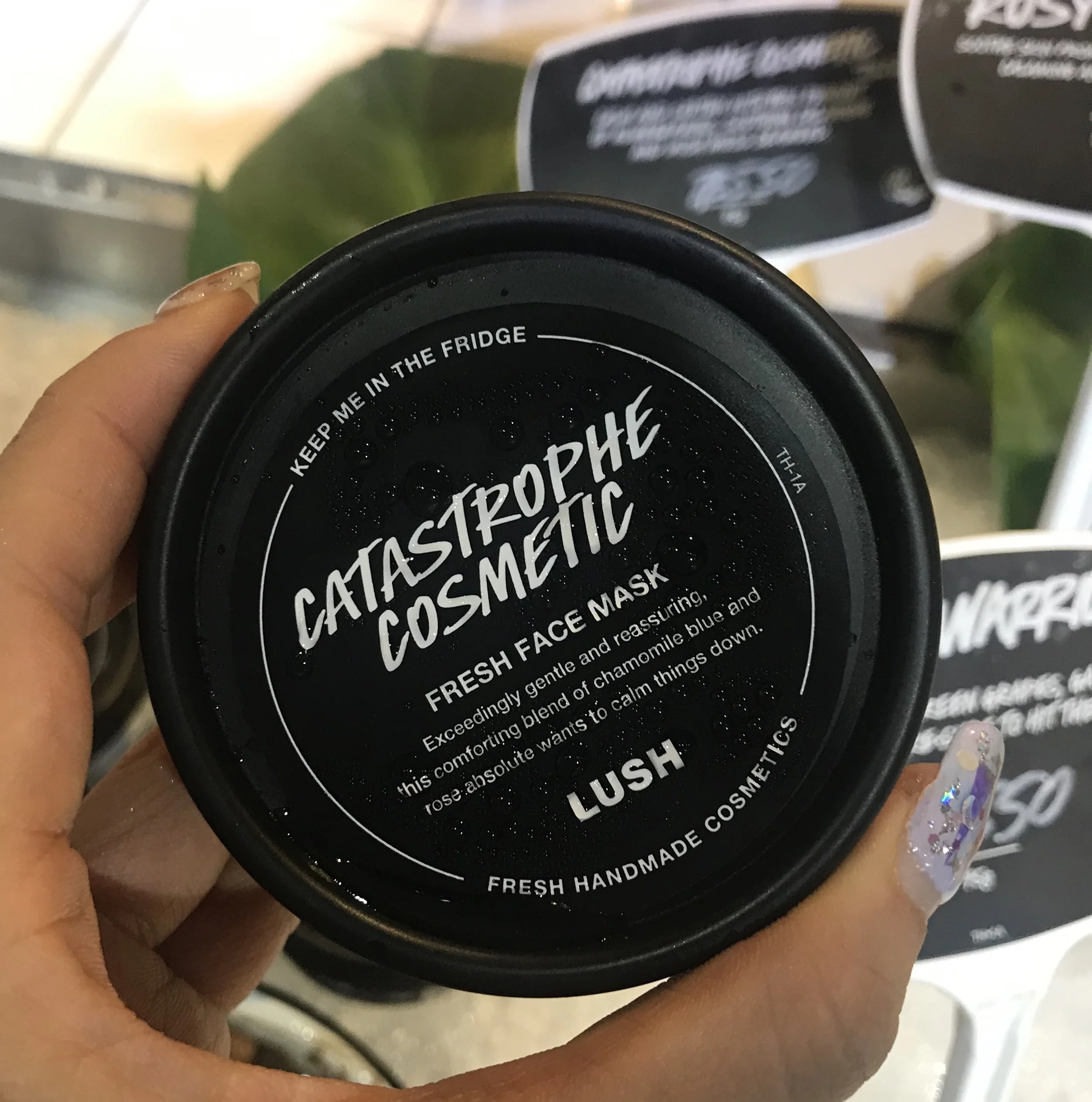 Lush Catastrophe Cosmetic Fresh Face Mask