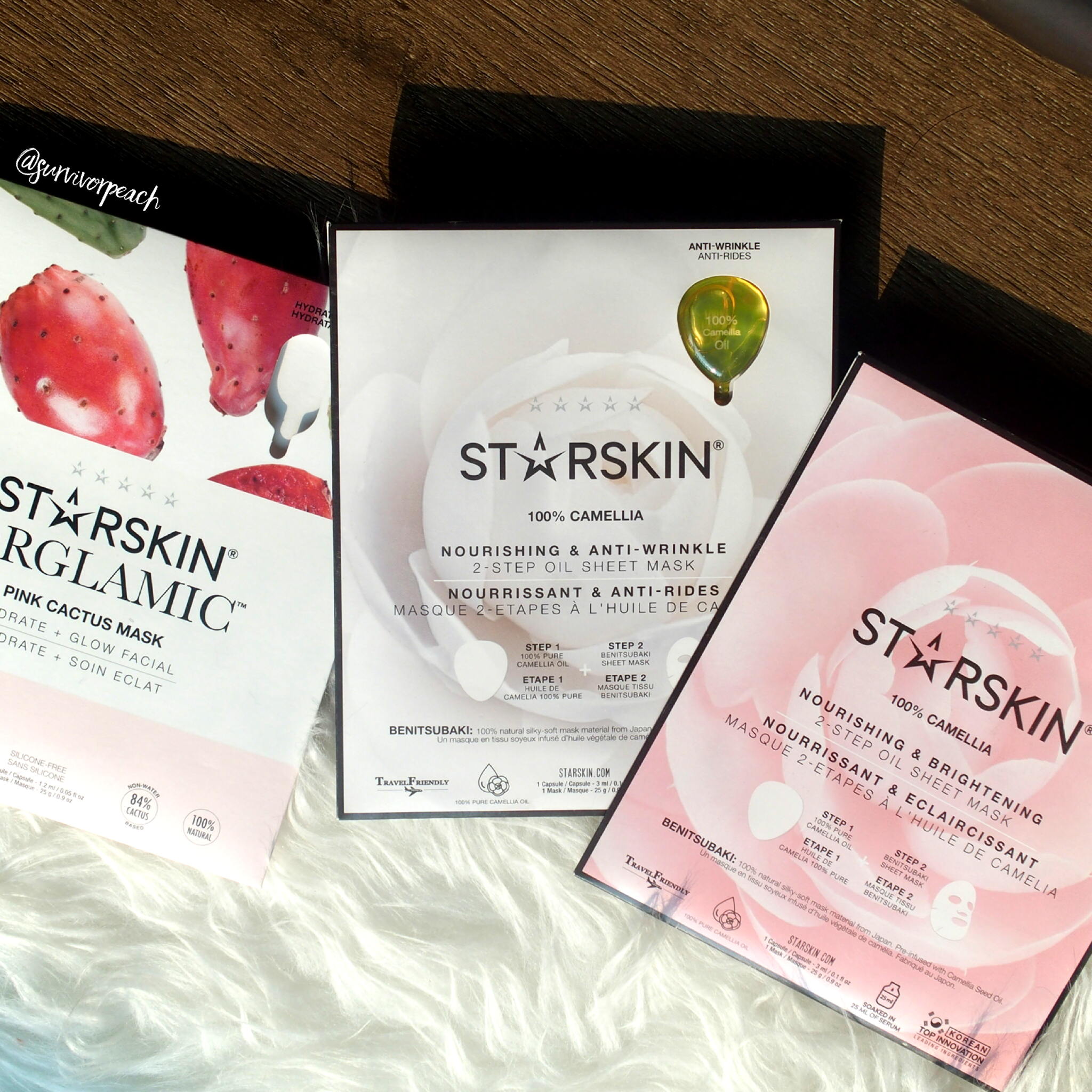 Starskin Two Step Oil masks