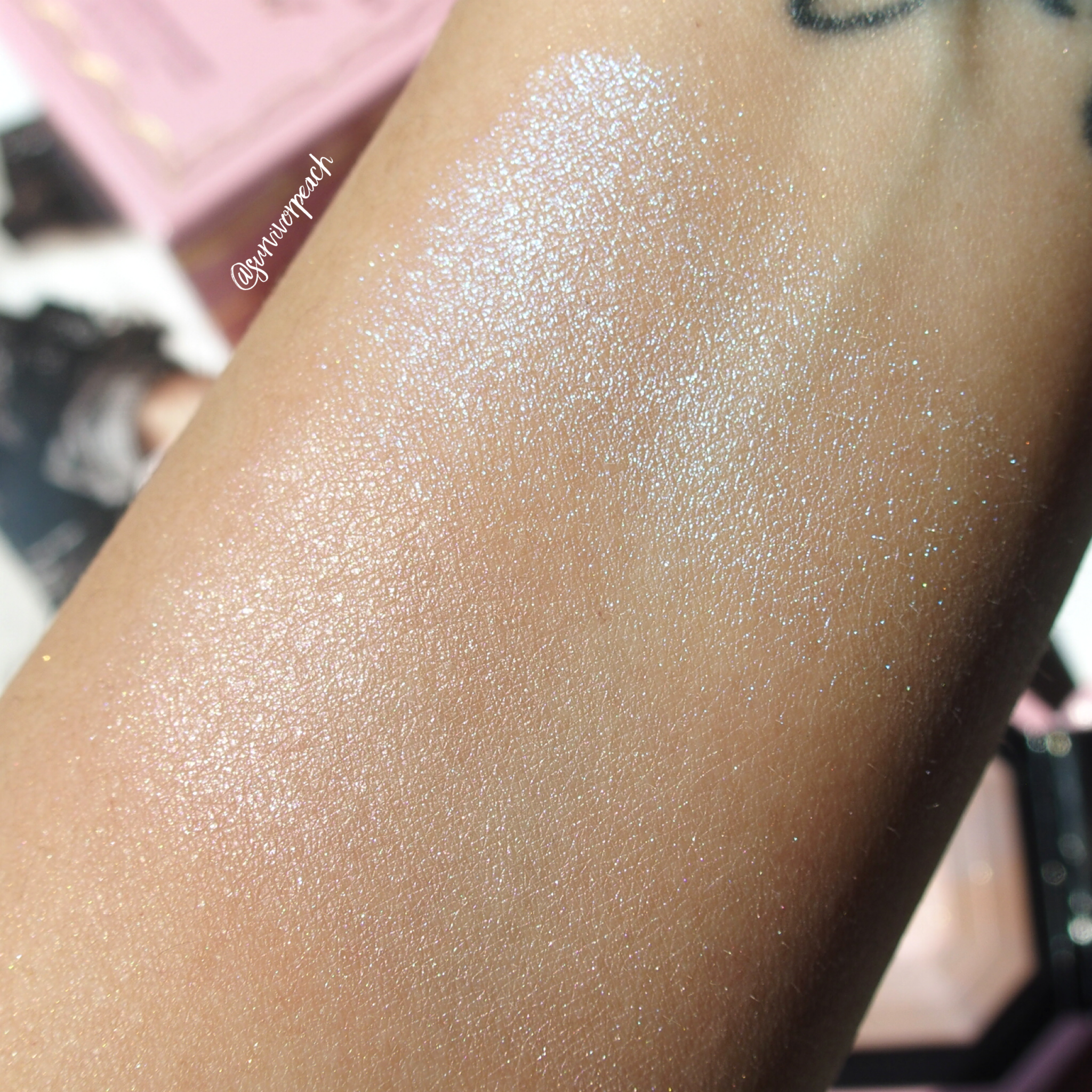 Toofaced Diamond Highlighters review and swatches — Survivorpeach