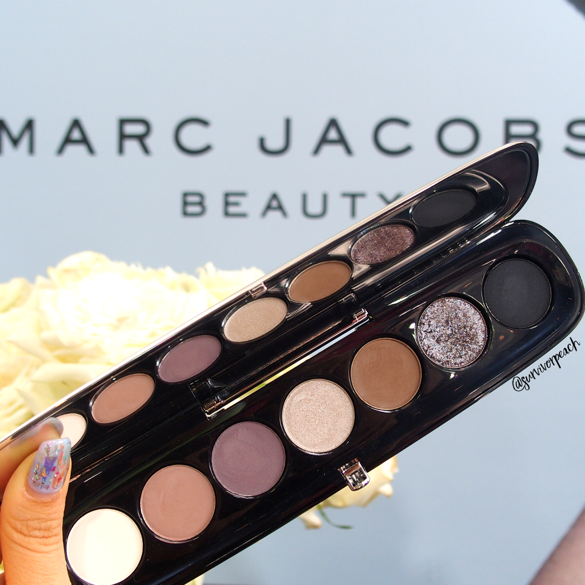 Marc Jacobs eye-conicmulti-finish eyeshadow palette - Steel(etto) &amp; the velvet primerepic lash primer