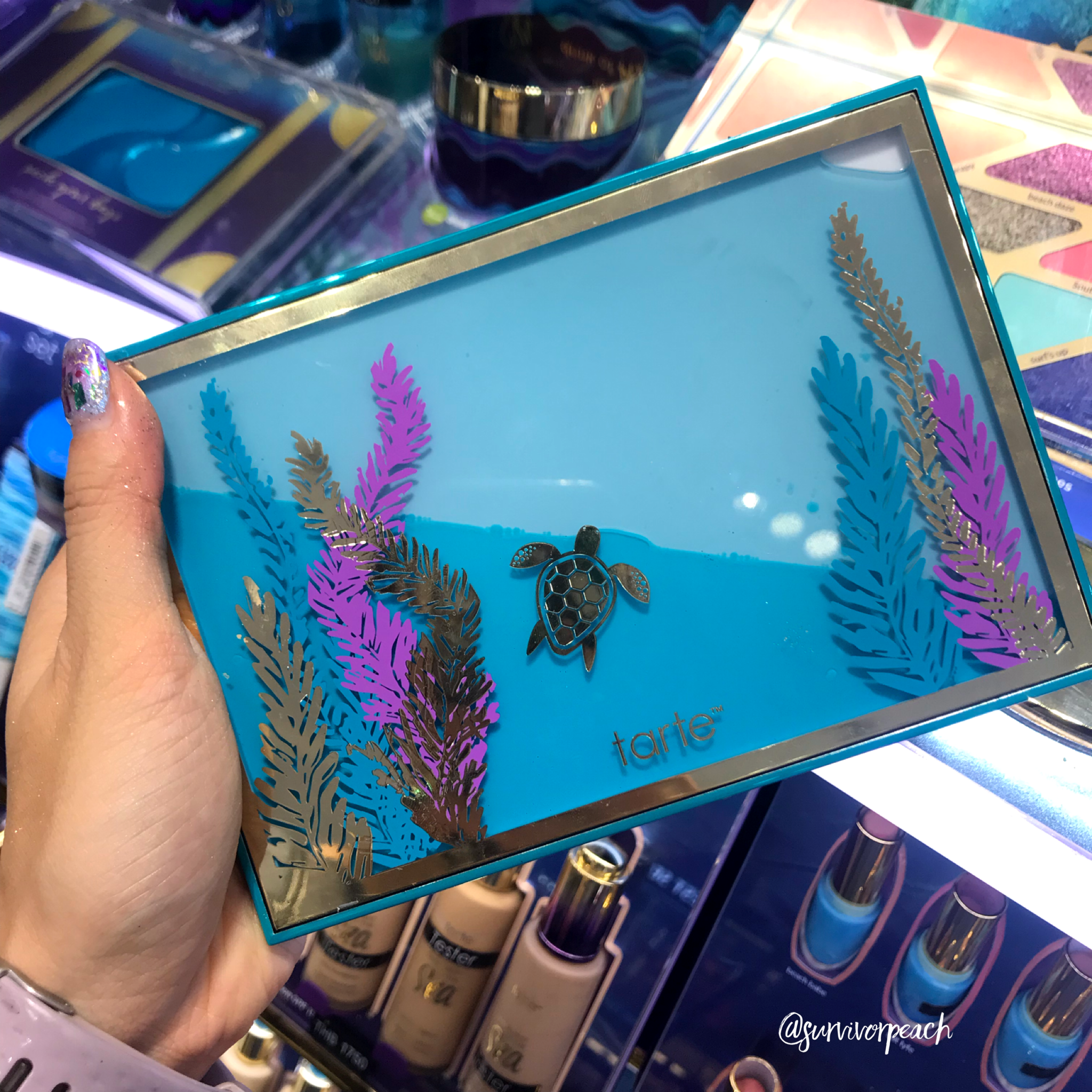 Tarte Rainforest of the Sea™ high tides &amp; good vibes eyeshadow palette