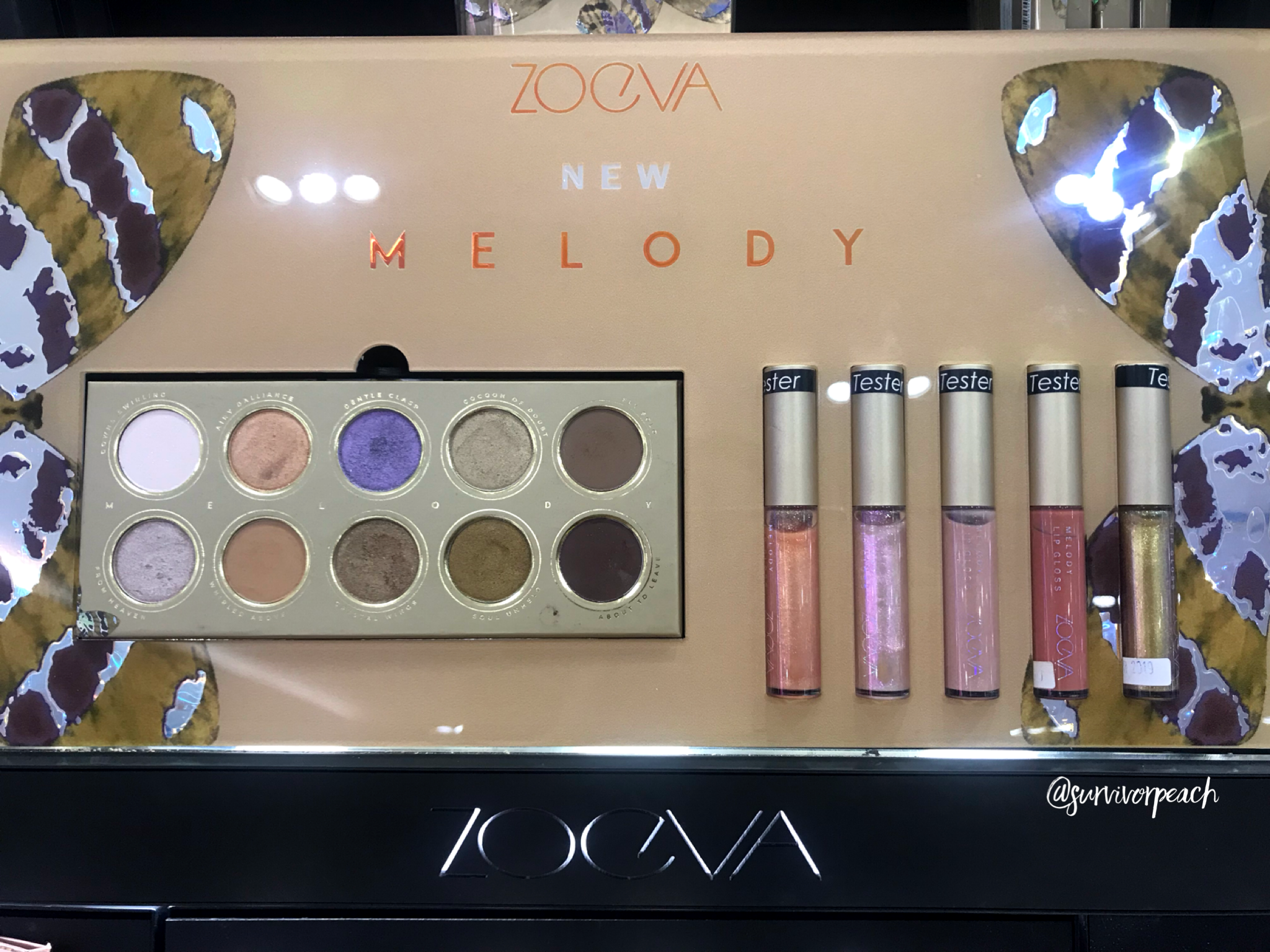 Zoeva Melody Collection Swatches