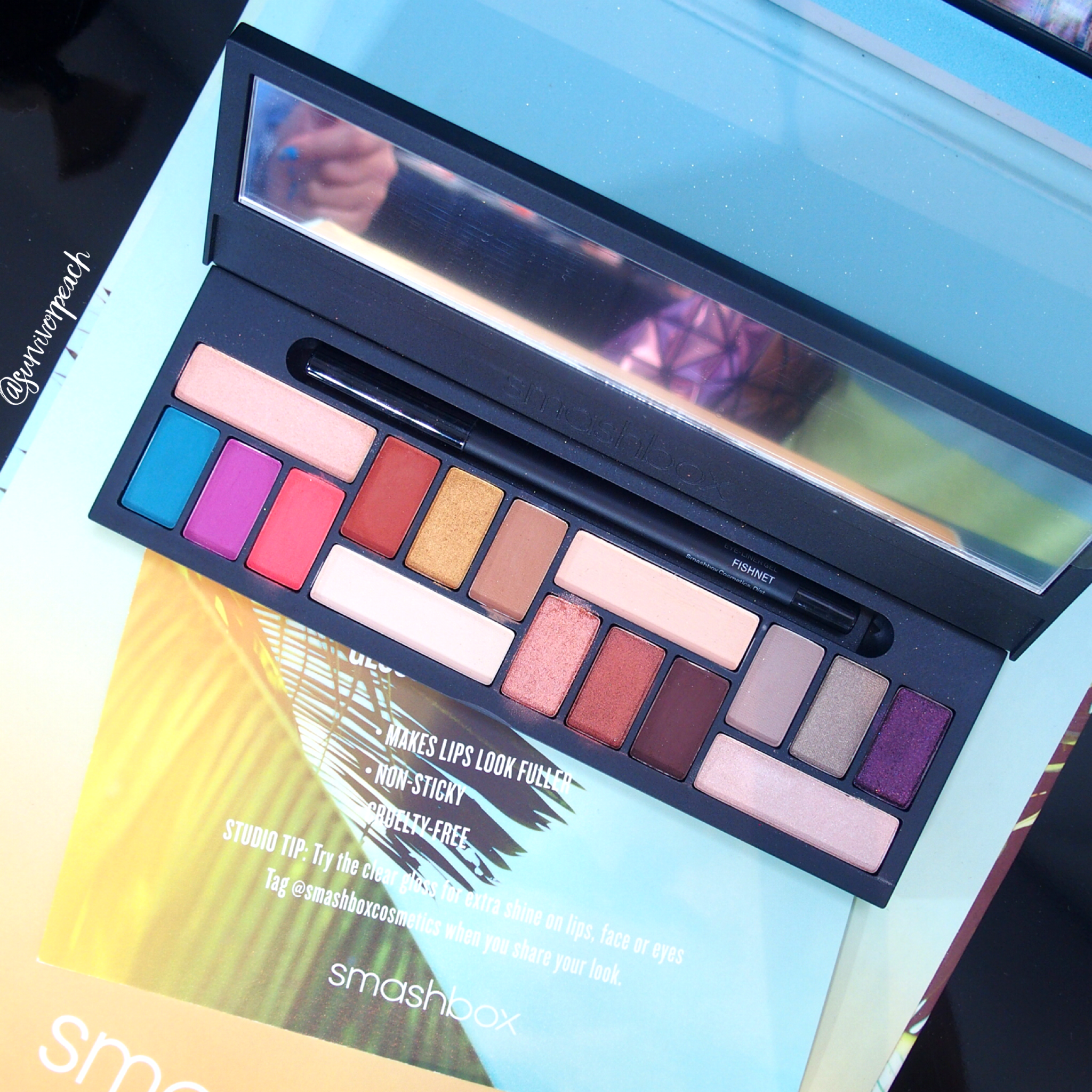 Smashbox L.A. Cover Shot Palette swatches 