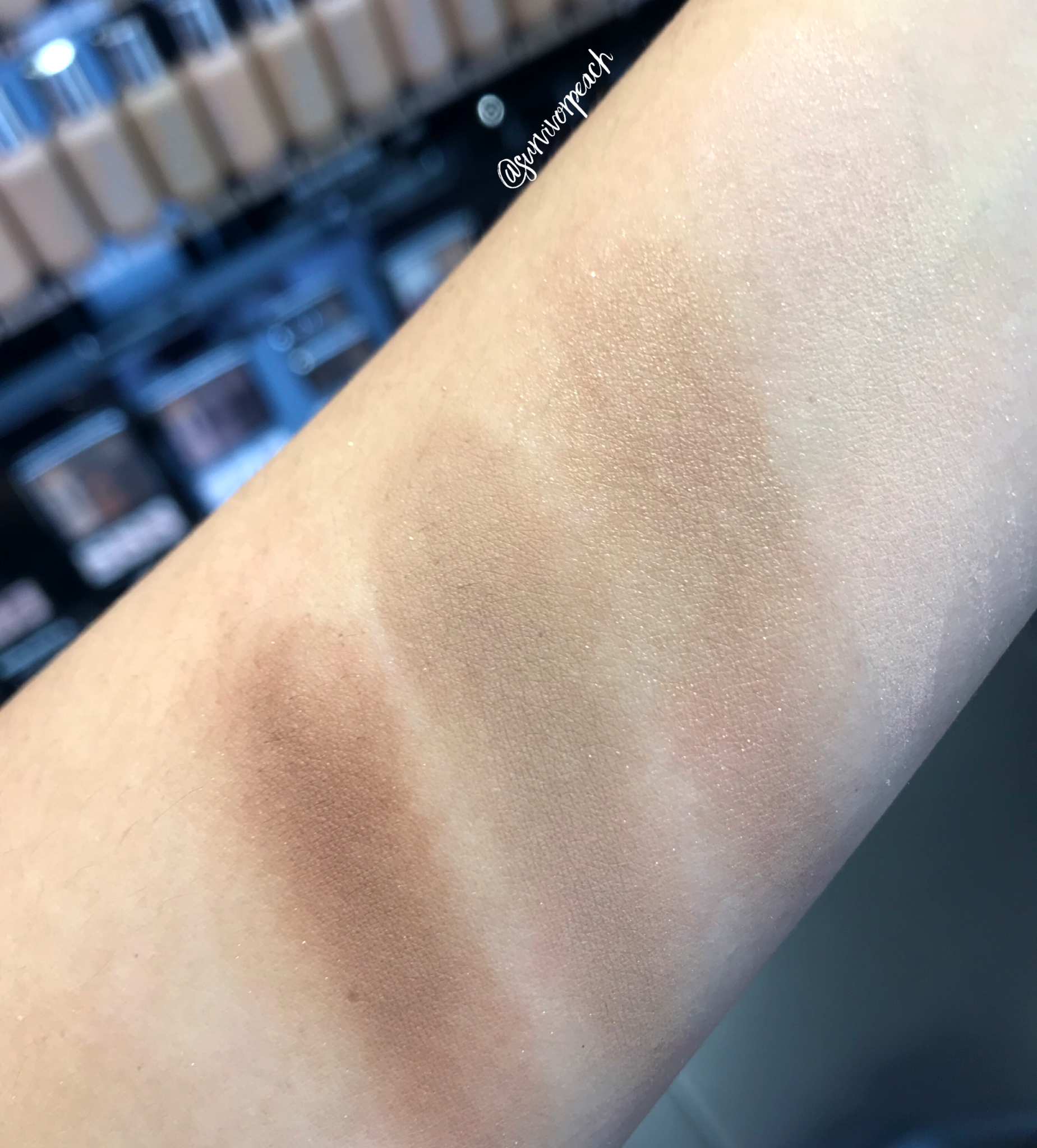 Dior Backstage Contour palette and 