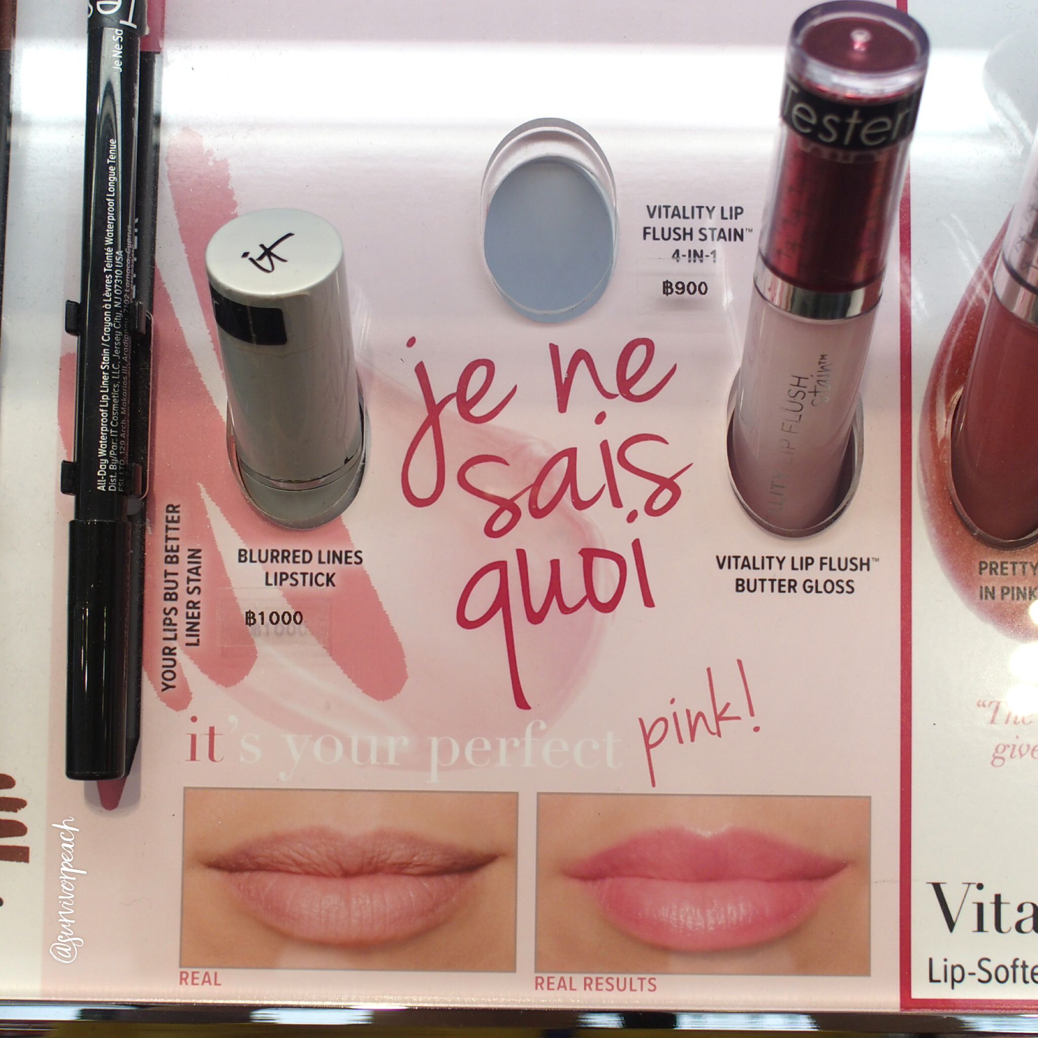 It cosmetics Ombré Radiance Blush & Vitality Lip Flush swatches —  Survivorpeach