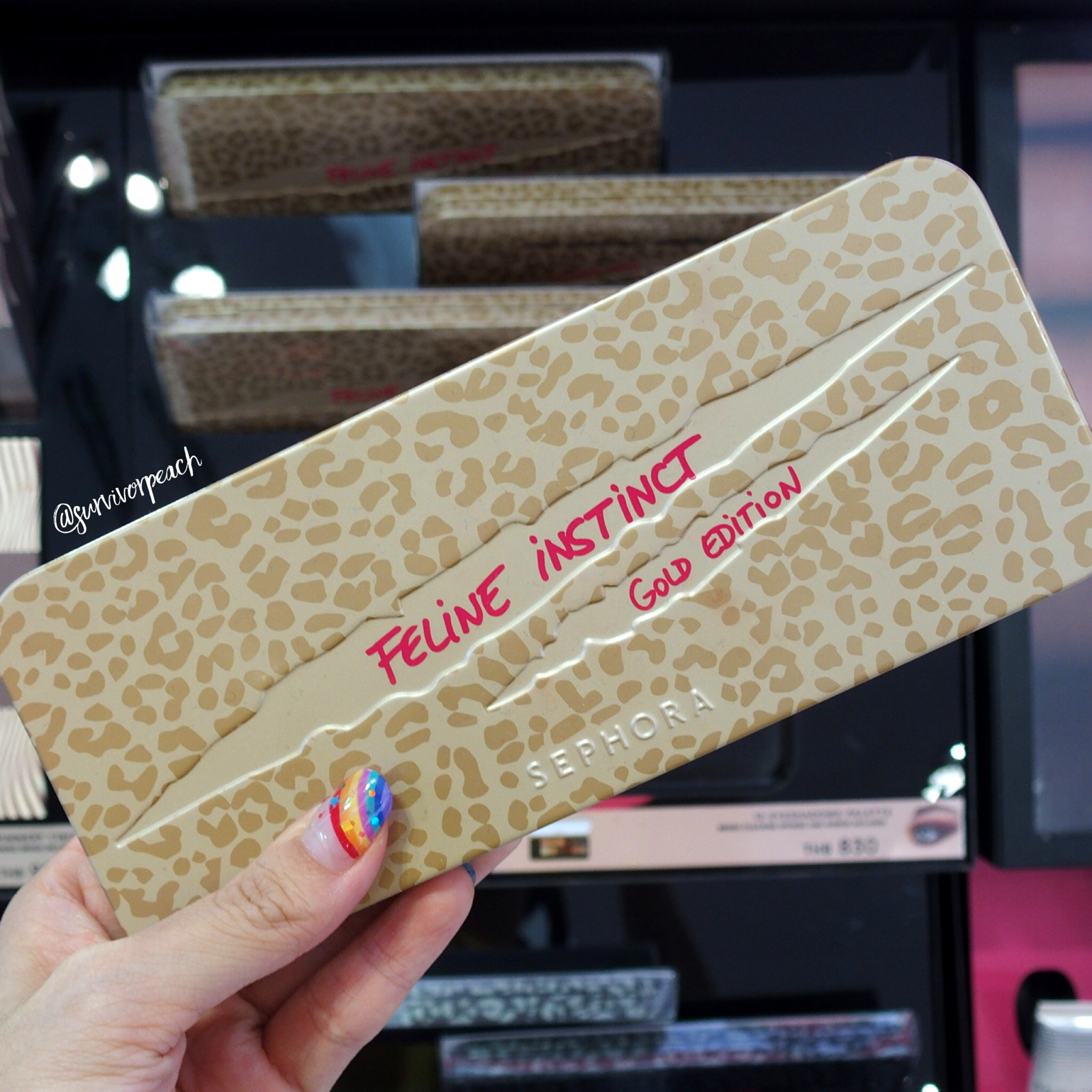 Sephora Collection Feline Instinct Palettes + Take Away Palette swatches 