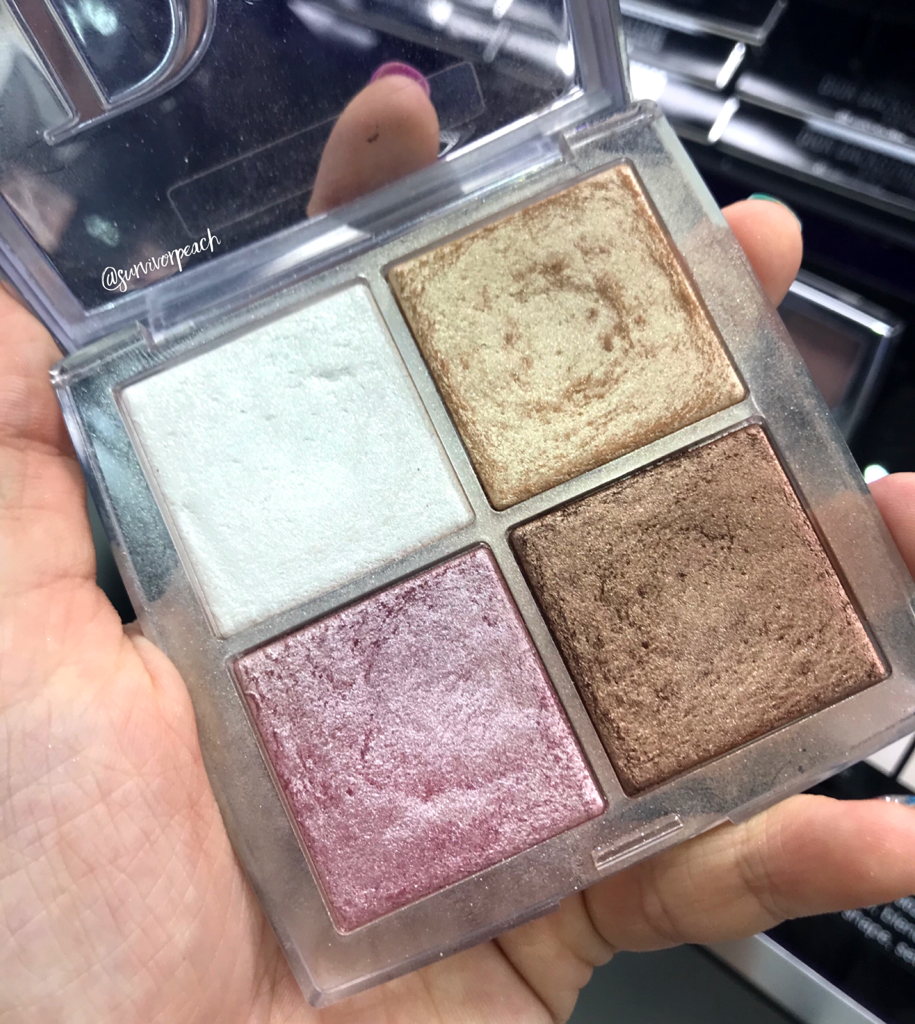 Dior Backstage Part 2: GLitz+001 Glow Face Palettes, Cool Neutrals Eyeshadow Palette