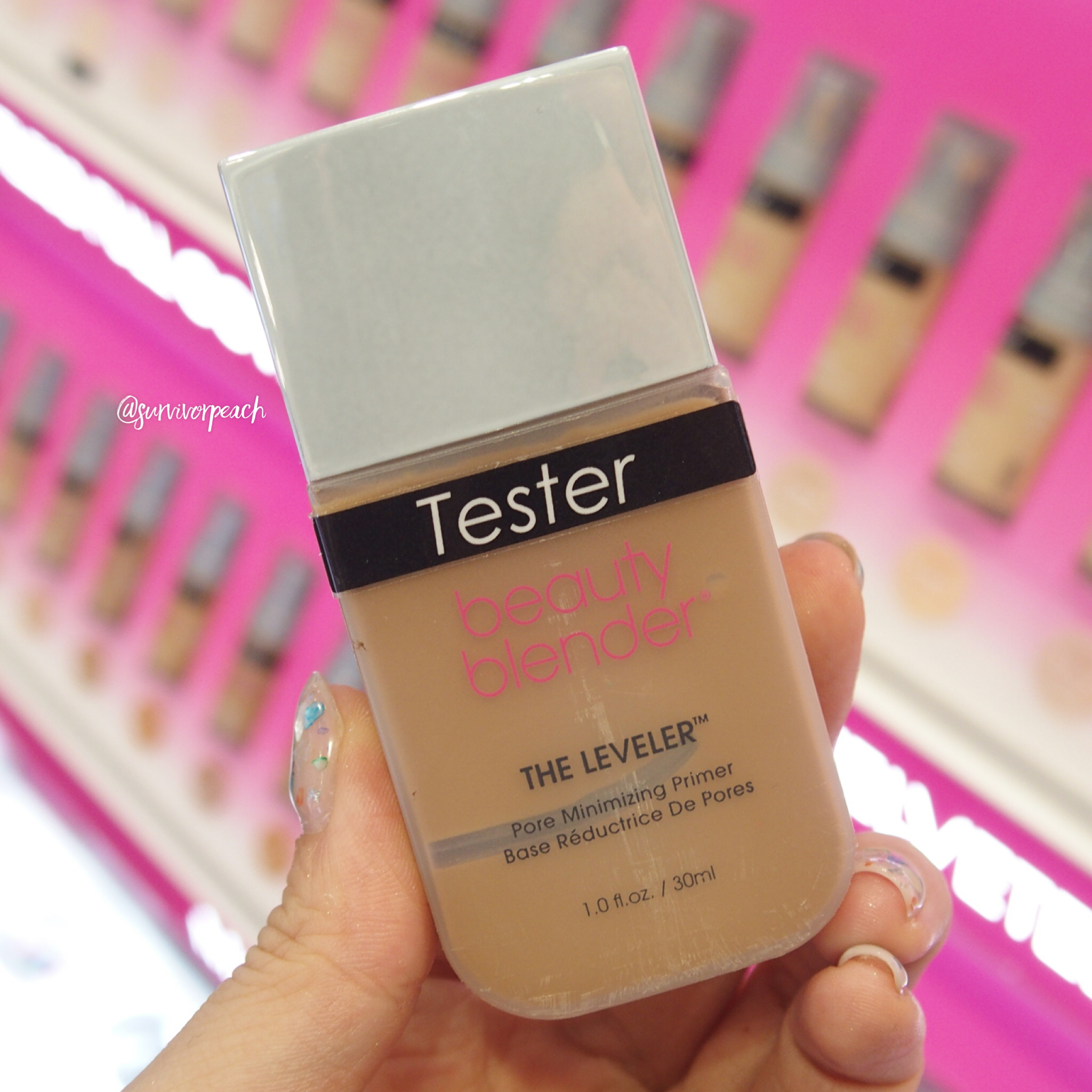 beauty blender foundation swatches